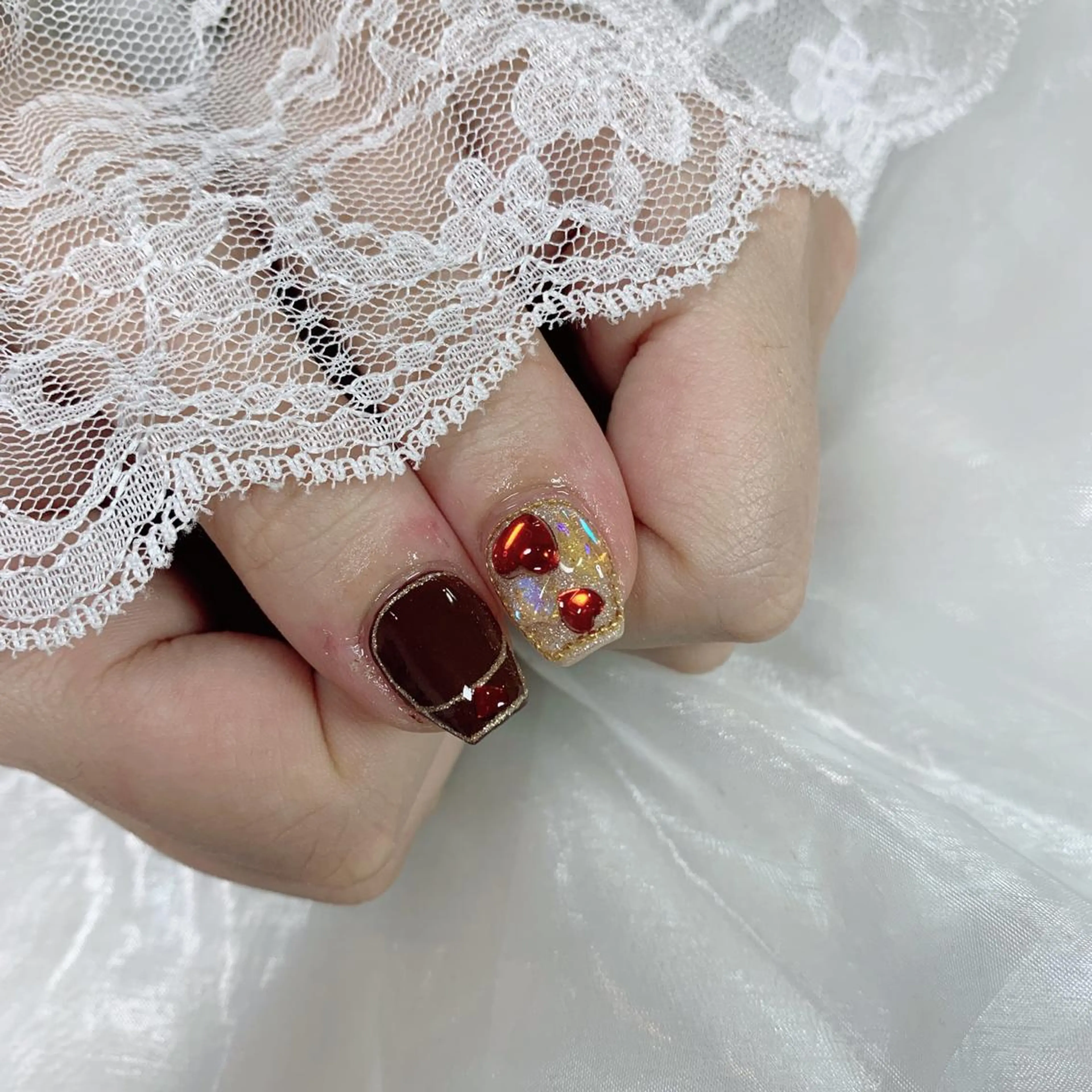 ネイル ハンドネイル La neige* yuki 🐩🌙のネイルデザイン