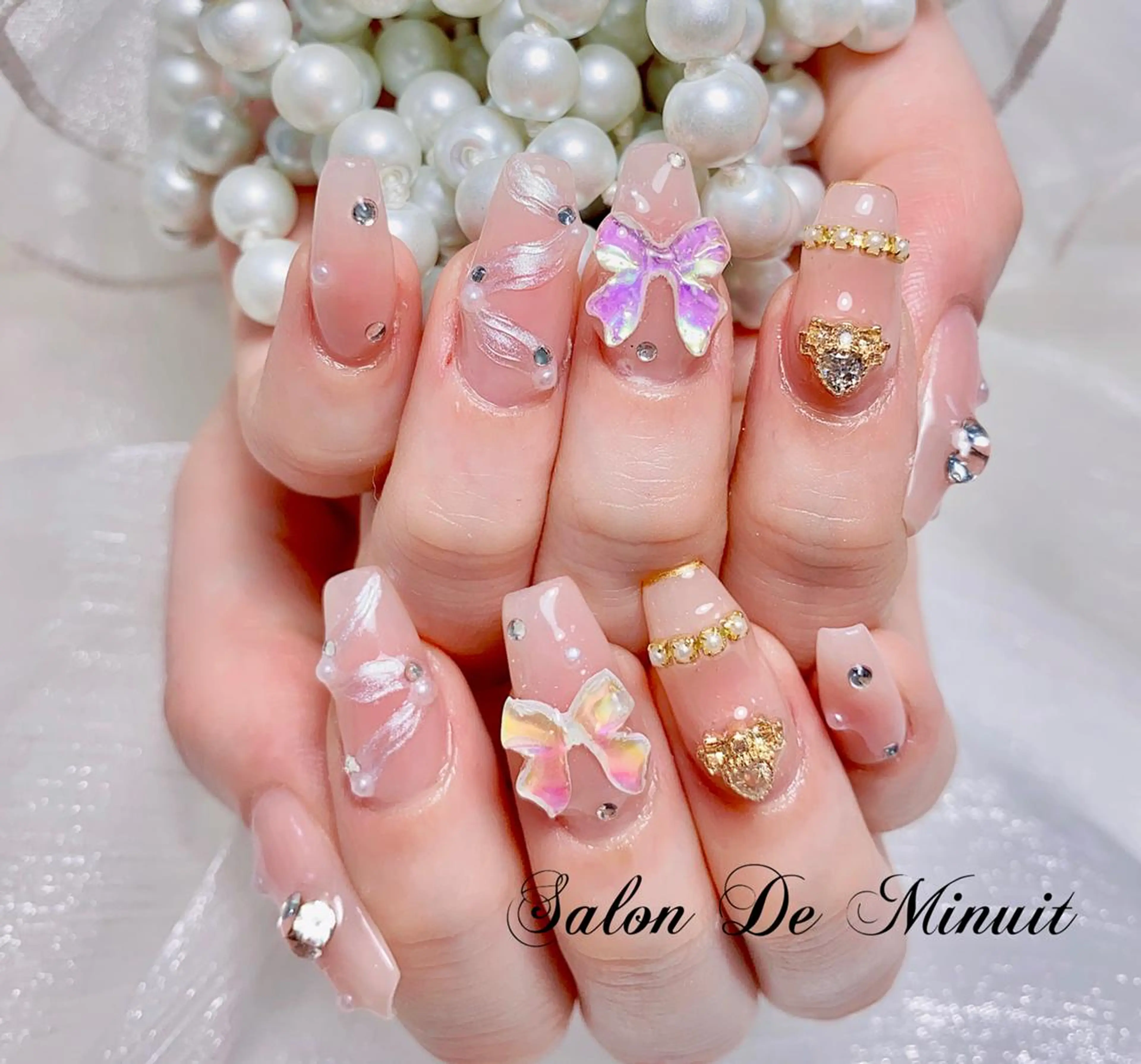 ネイル ハンドネイル ハンドケア Momo 🤍のネイルデザイン