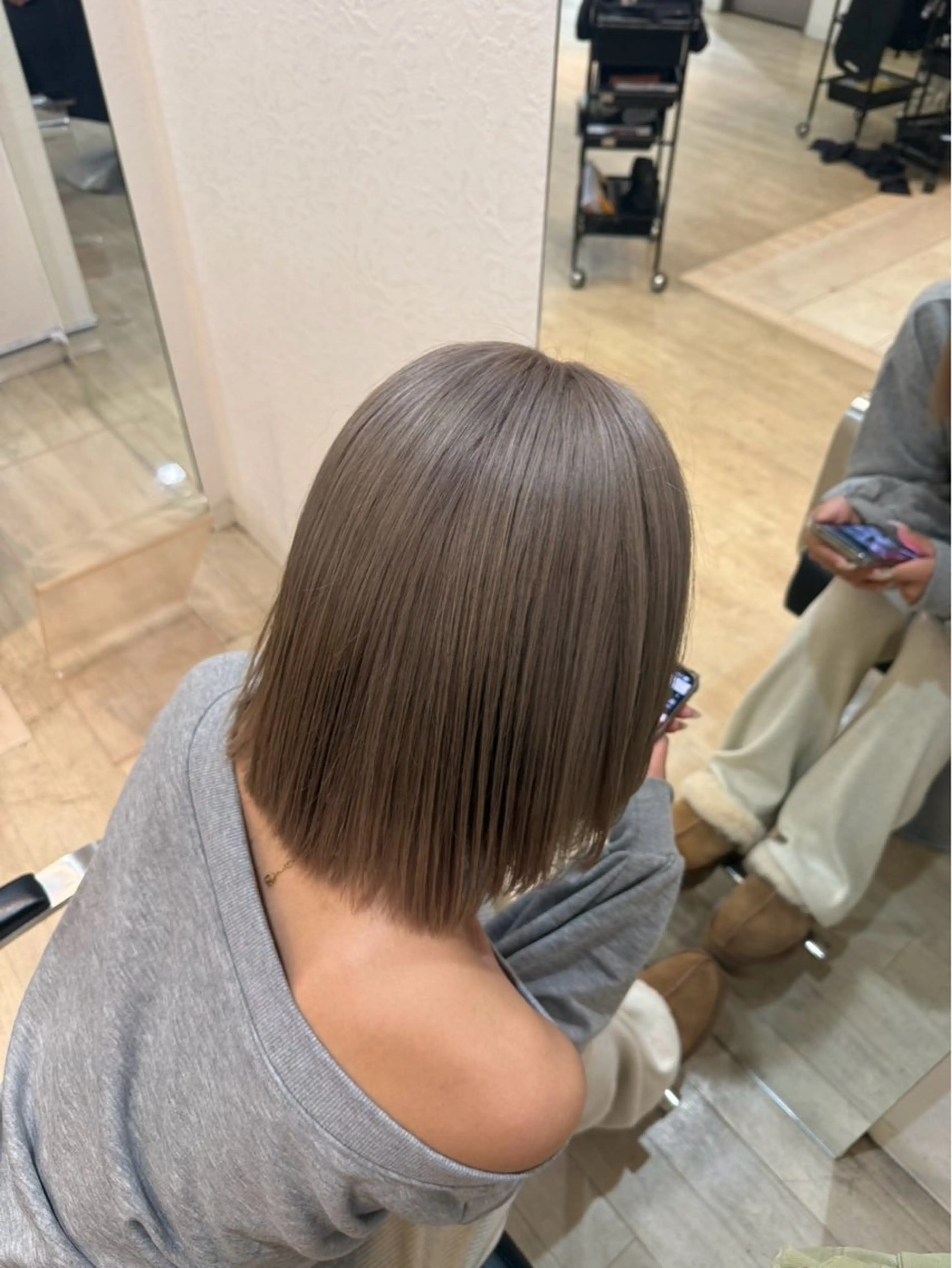 ミディアム ヘアカラー TIDEHAIR Honoka🦋のヘアスタイル