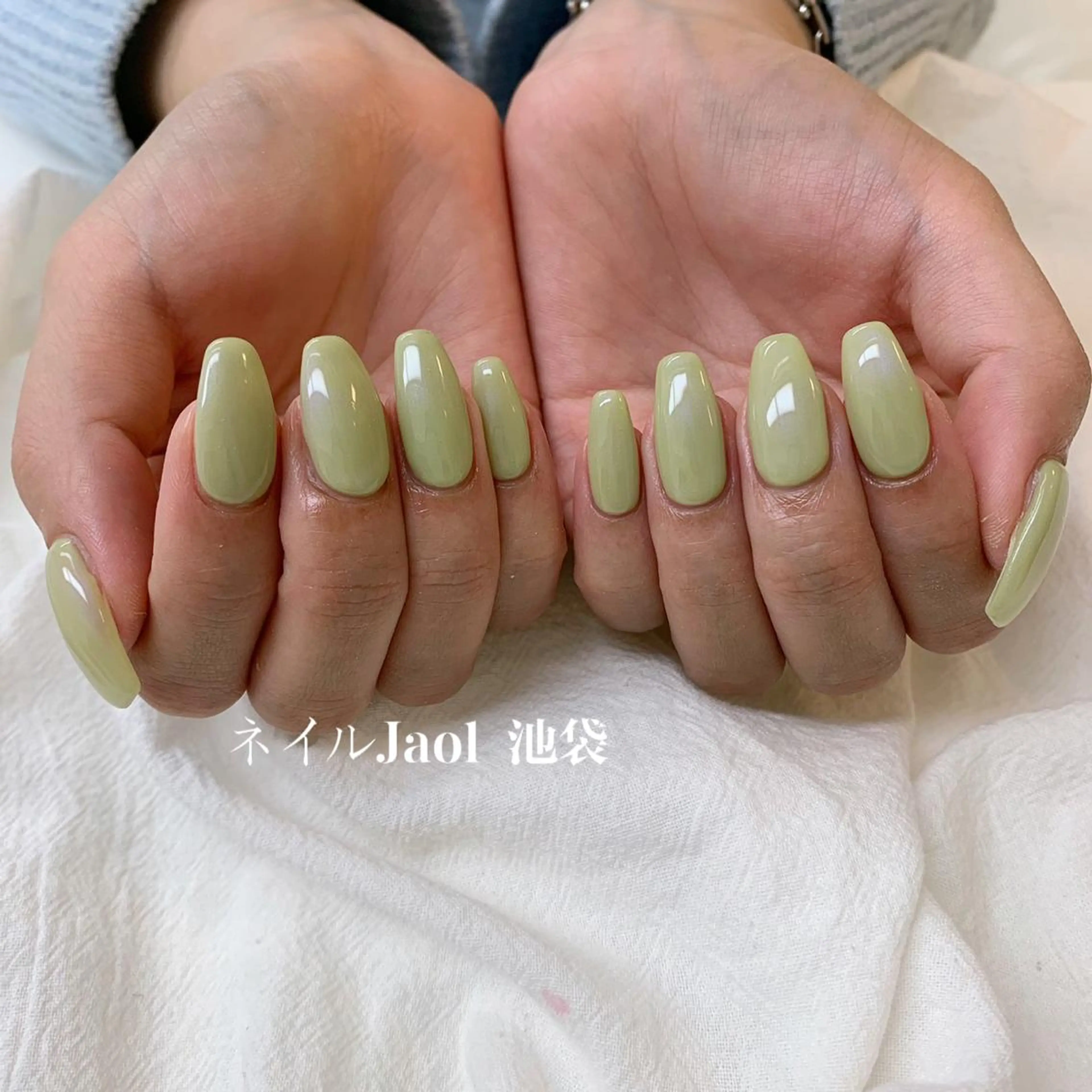 ロング ハンドネイル ネイルJaol 池袋のネイルデザイン