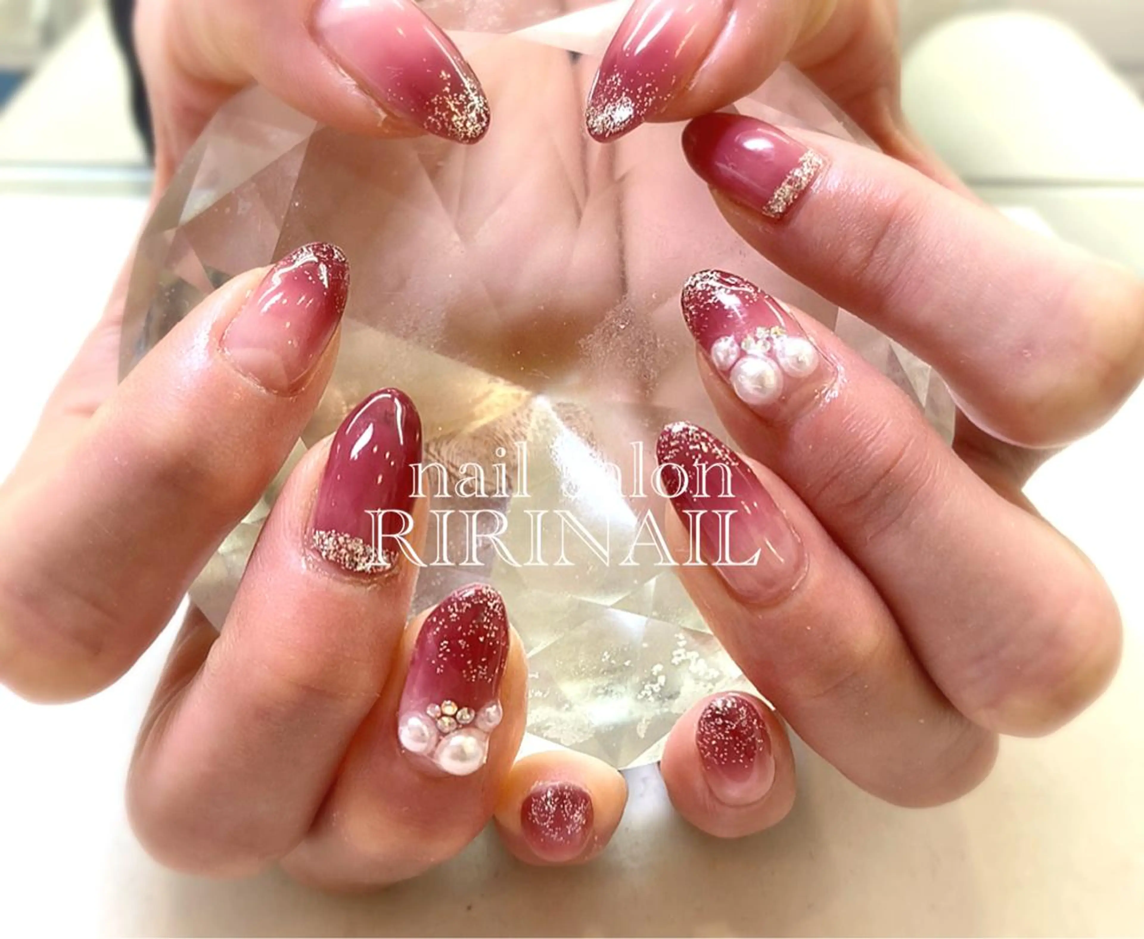 ネイル キラキラネイル RIRI NAIL♡のネイルデザイン