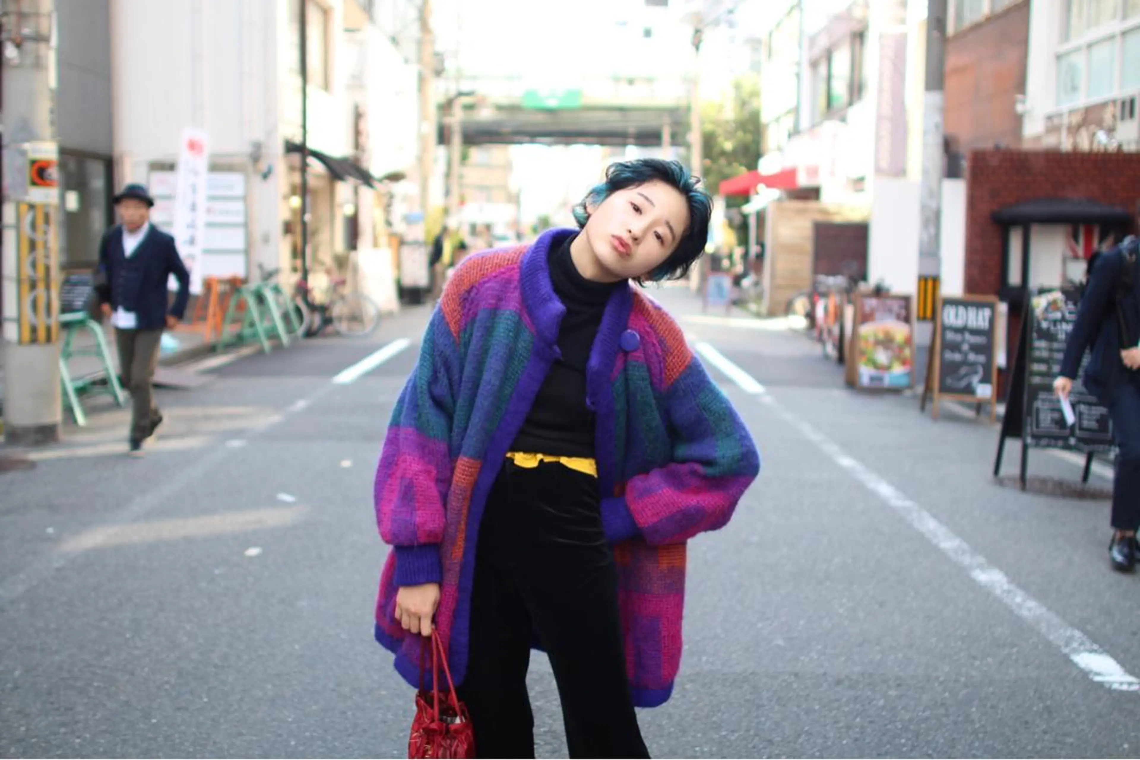 ショート カラー パーマ 堺 鳳 ママ美容師 yukariのヘアスタイル