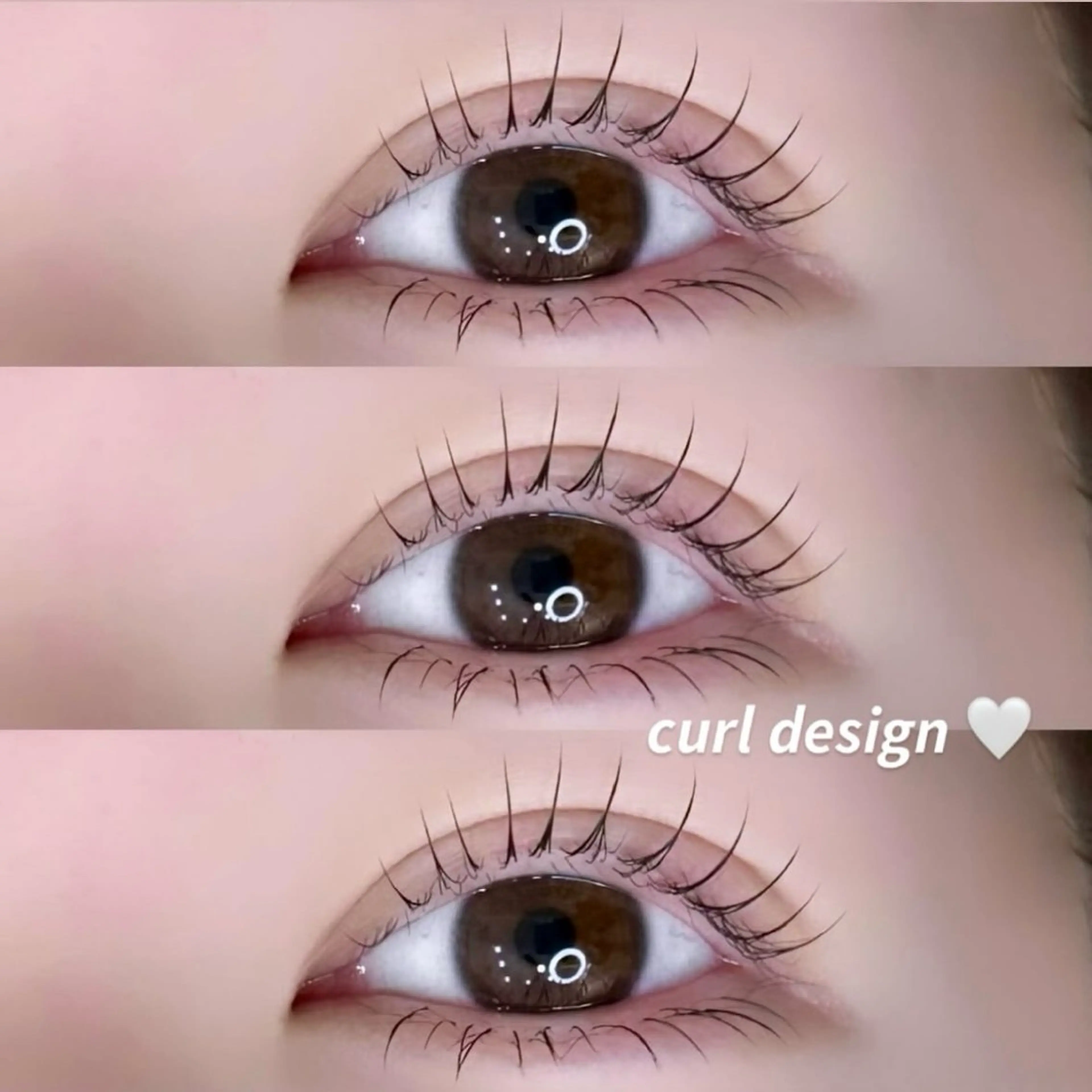 マツエク・マツパ eyelist asuka💜のマツエク・マツパデザイン