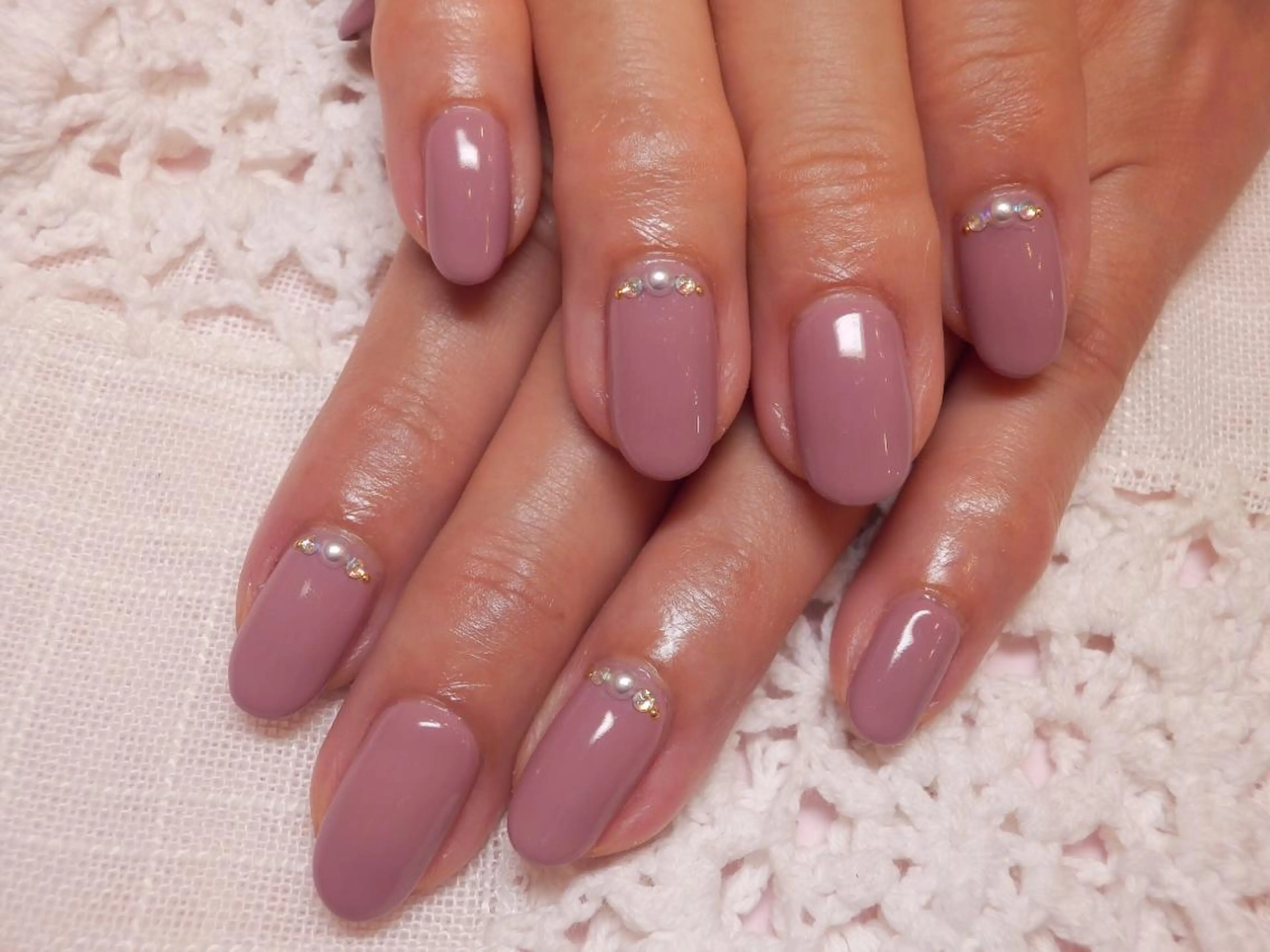 ネイル ワンカラーネイル nail salon C-annのネイルデザイン