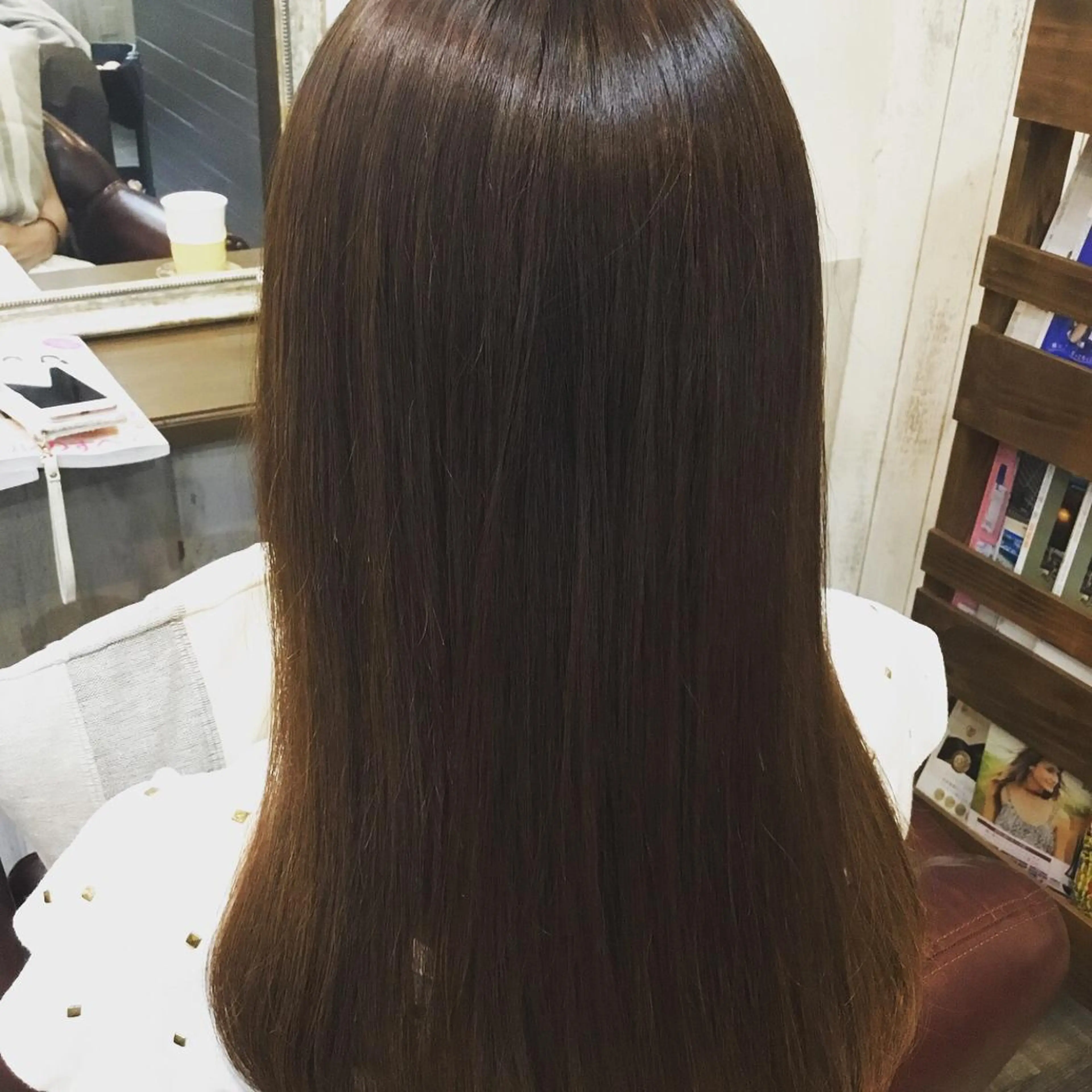 ロング パーマ 金崎 新吾のヘアスタイル