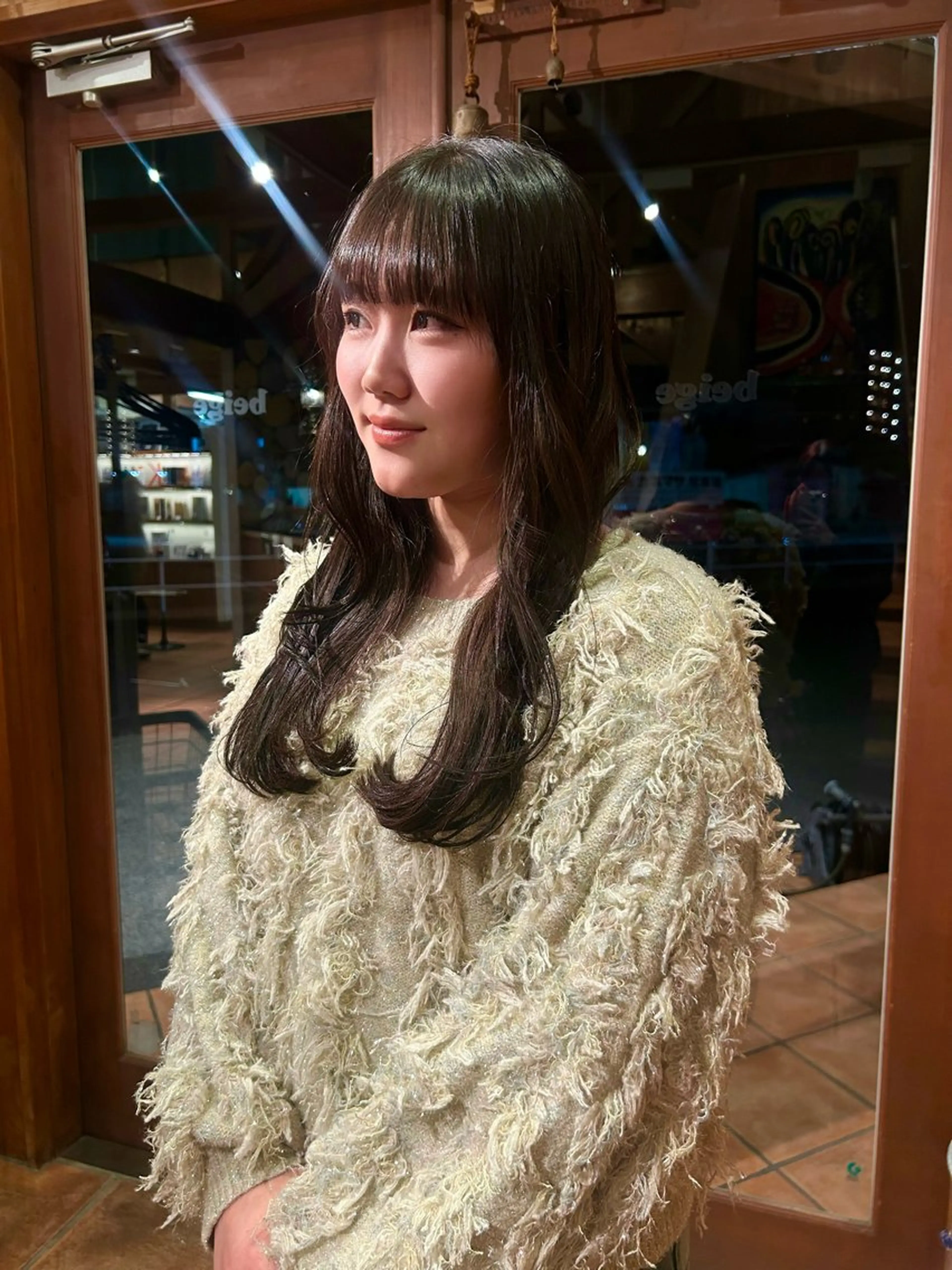 ロング カット 似合わせカット/ レイヤー／小倉瑳莉のヘアスタイル