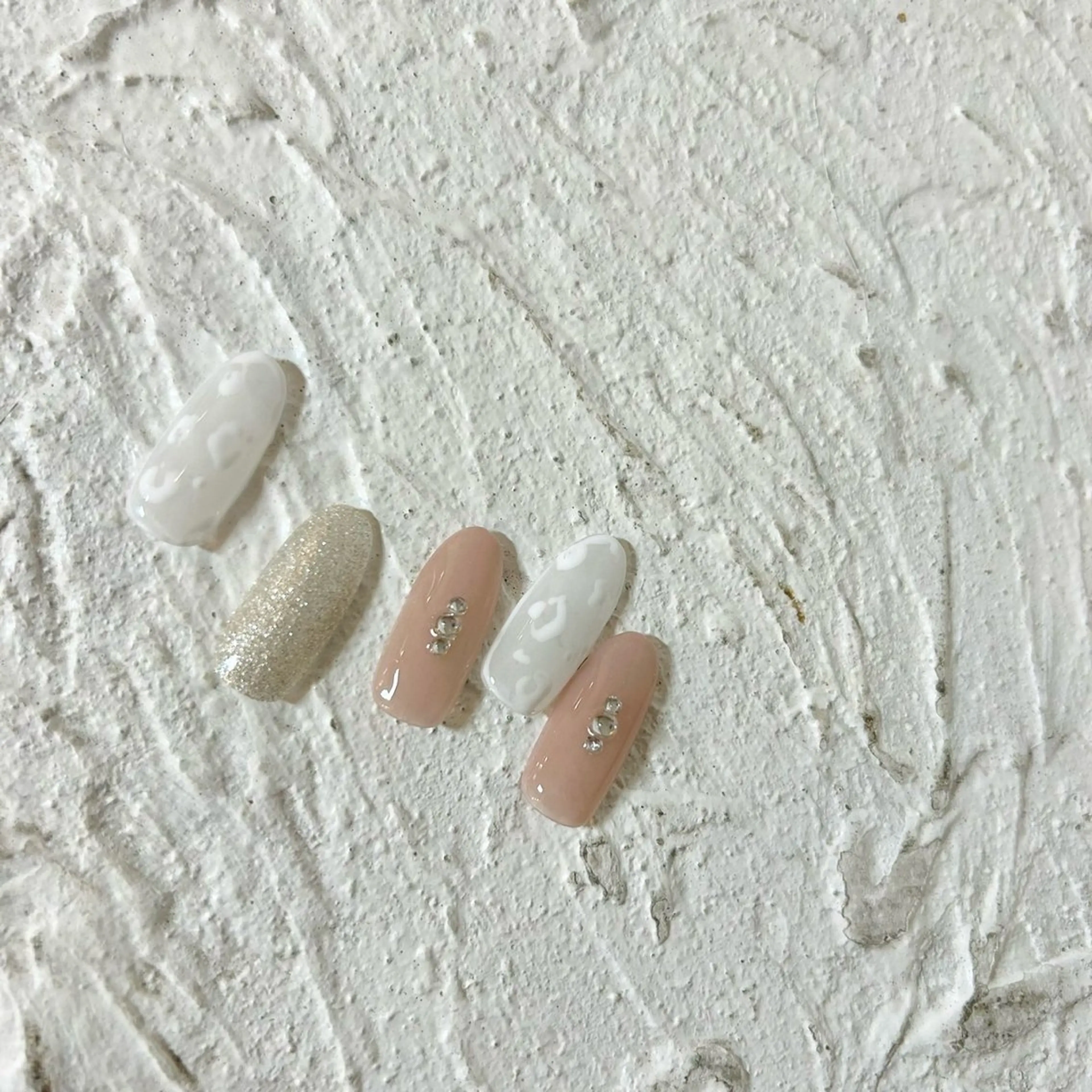 ネイル ハンドネイル Silver Lunaのネイルデザイン