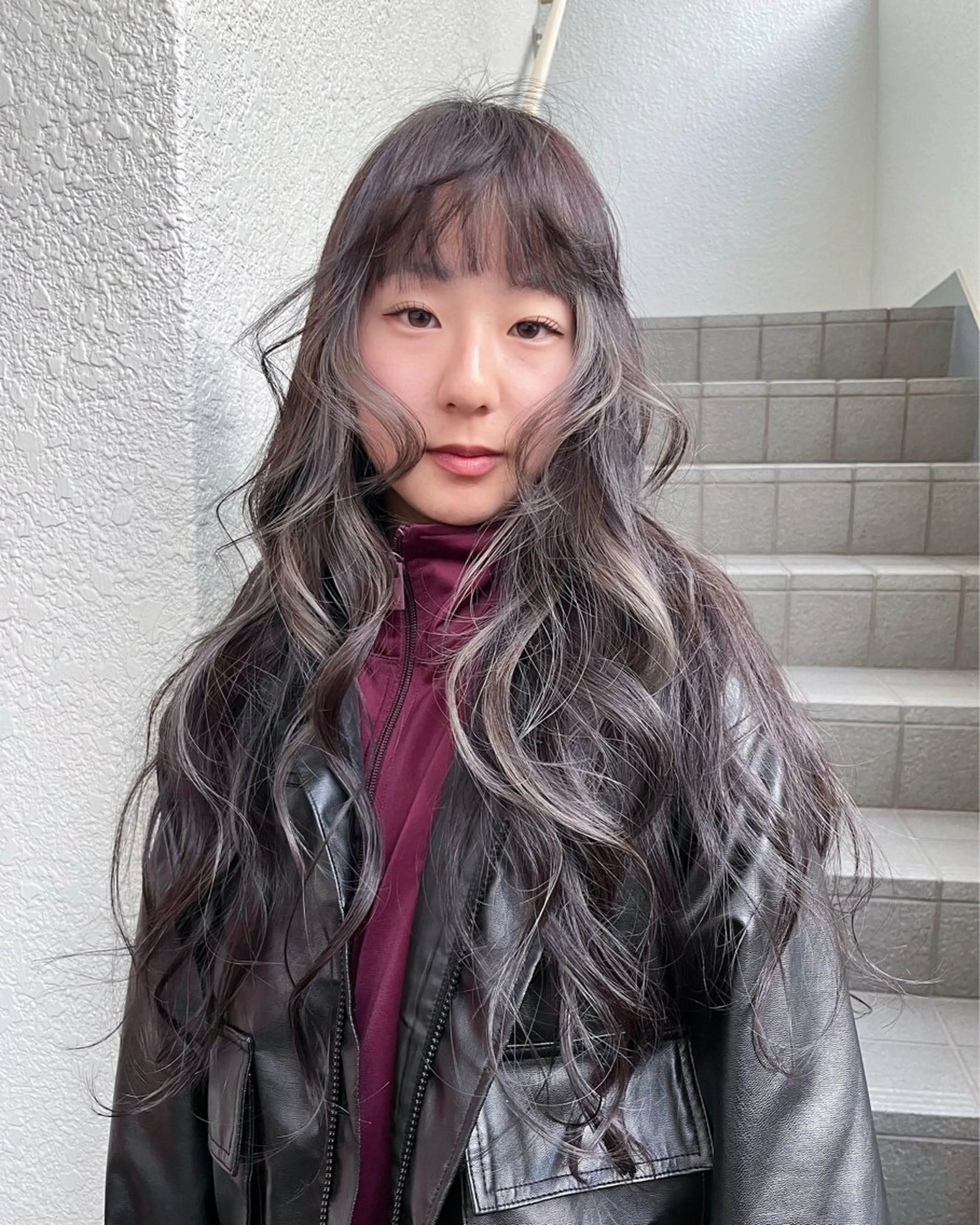カラー レイヤーカット🍏 透明感カラー/ののかのヘアスタイル