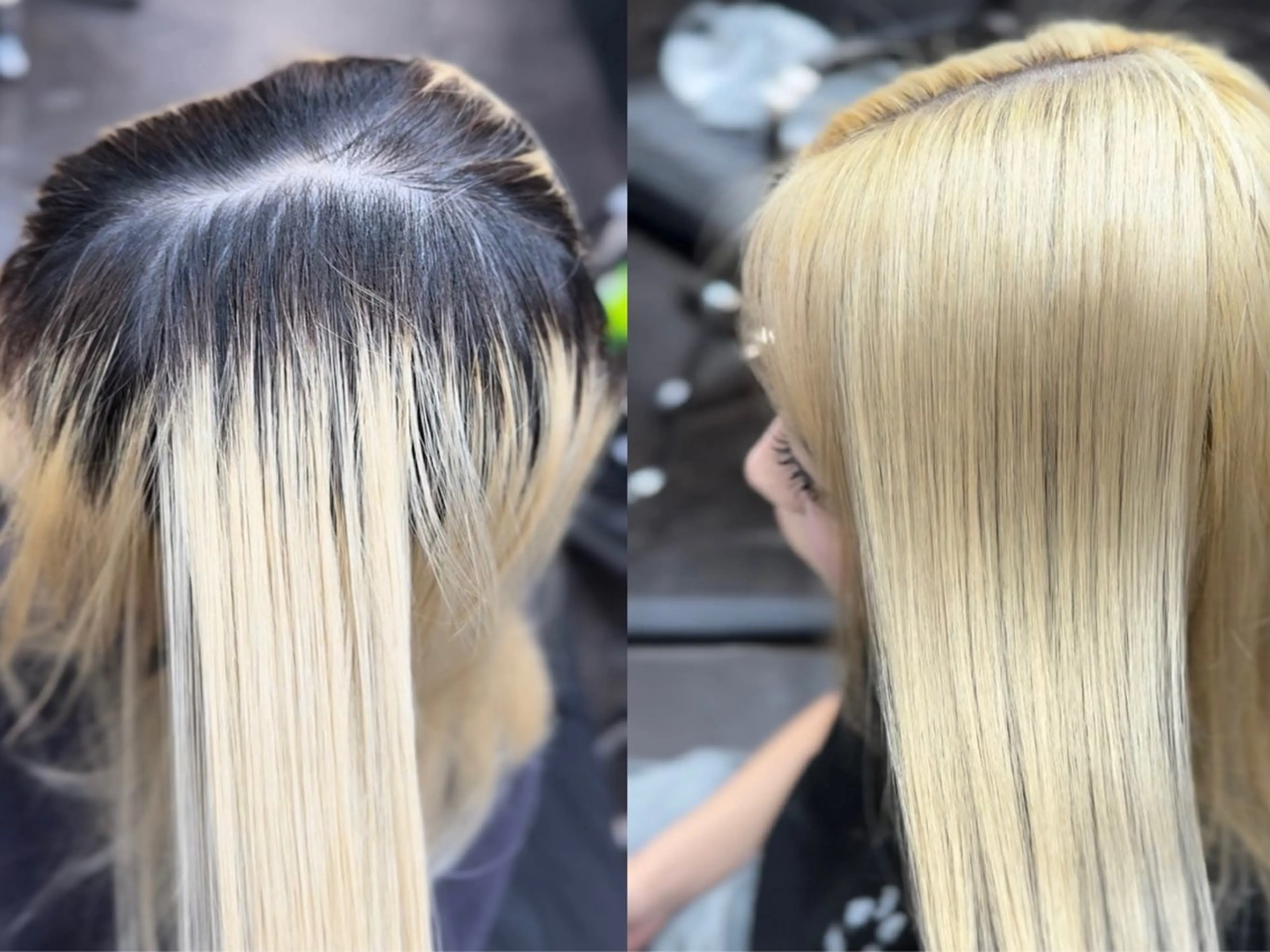 ミディアム エクステ×ブリーチ× レイヤー🌟Kのヘアスタイル