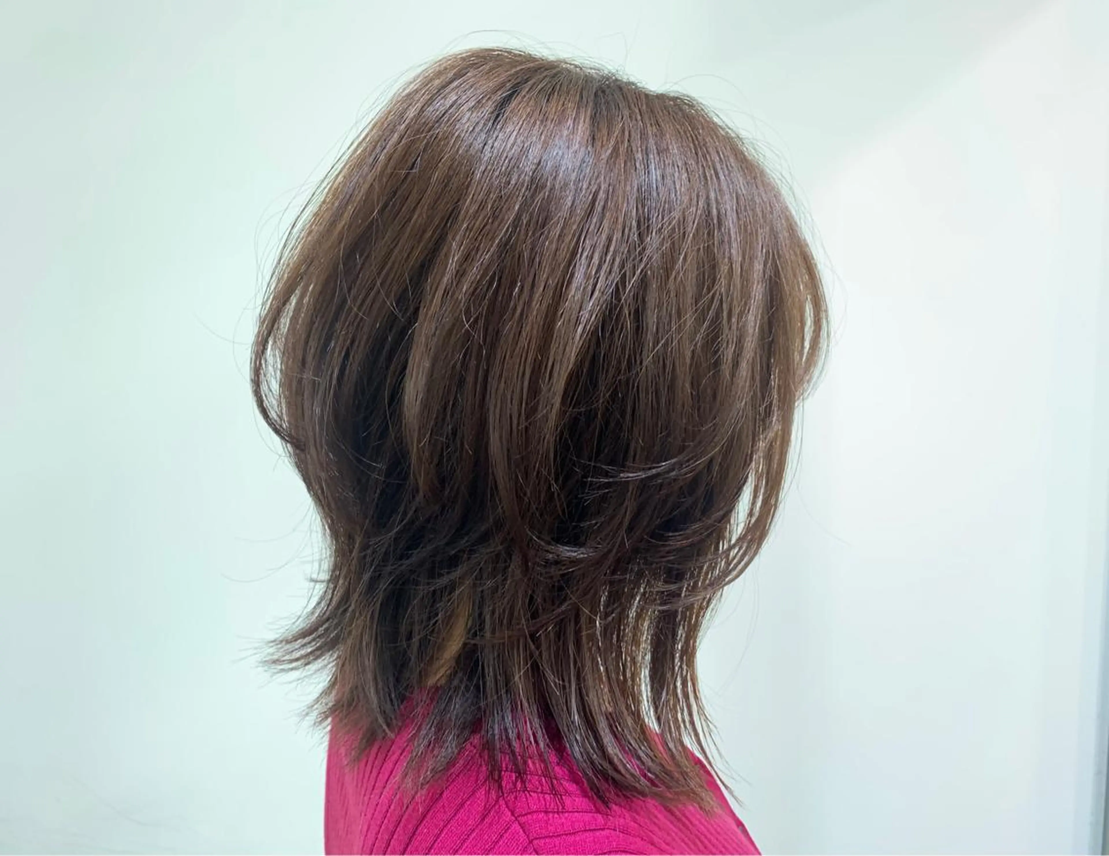 ミディアム レイヤーカット 🌈🌸あおき みちる🌟💗のヘアスタイル