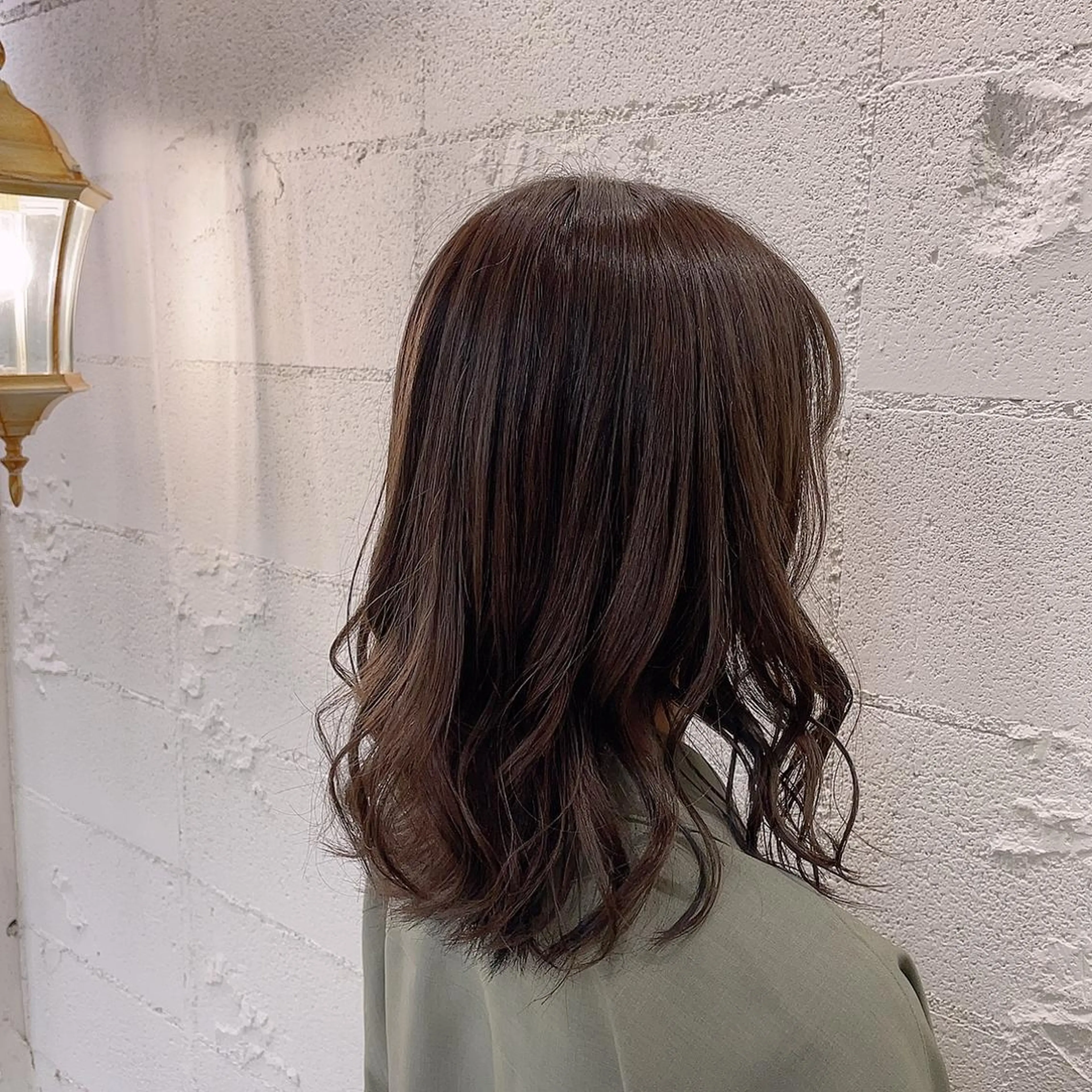 ミディアム ミディアムパーマ 大人ガーリー🕊 Lewinはるのヘアスタイル