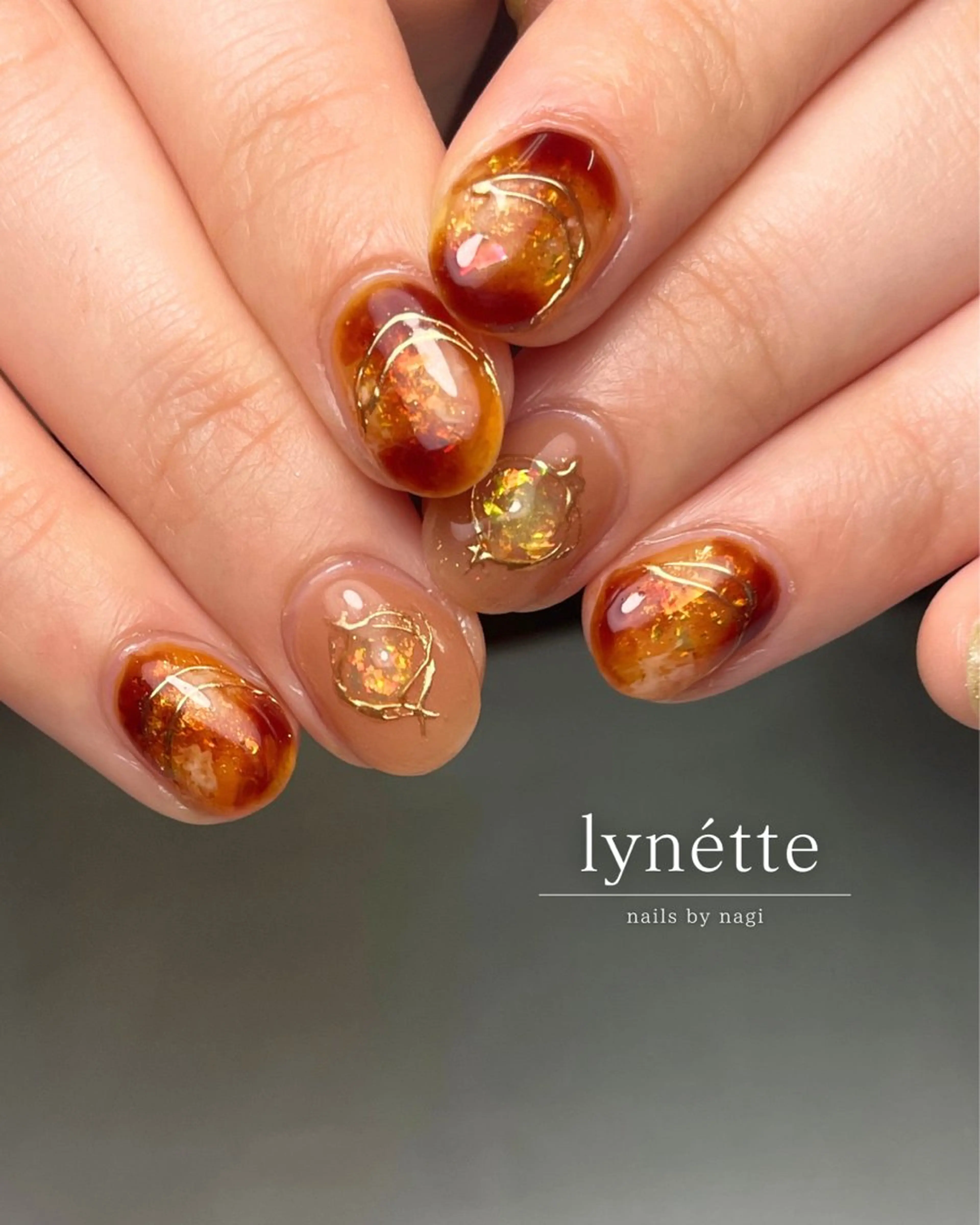 ネイル ニュアンスネイル lynétte 那覇ネイルサロンのネイルデザイン