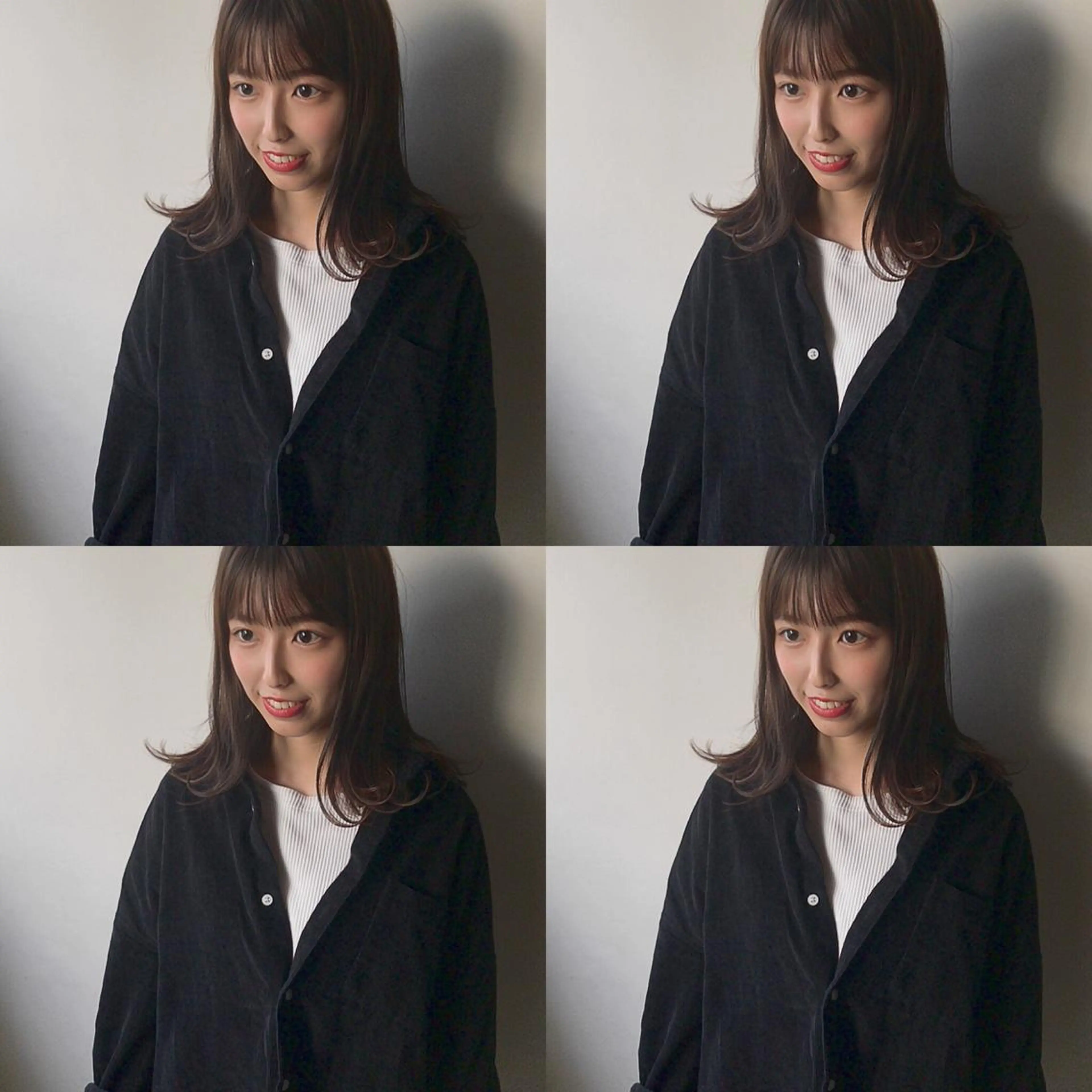 セミロング 外ハネヘア カット ヘアカラー トリートメント ヘッドスパ SALOWIN銀座VORT所属・小林 佳祐のヘアスタイル