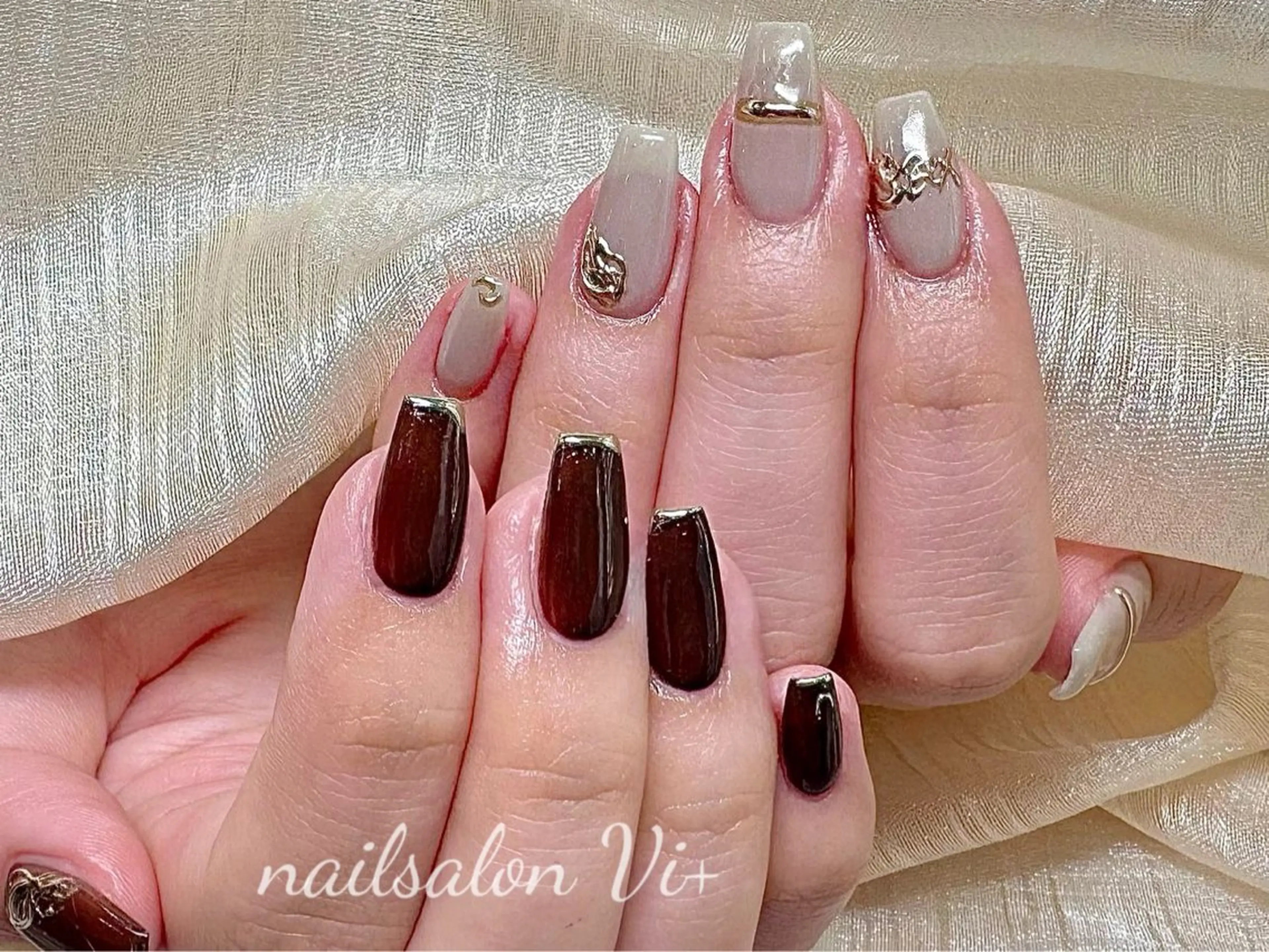 ネイル ハンドネイル ✨Nailsalon Vi+✨のネイルデザイン
