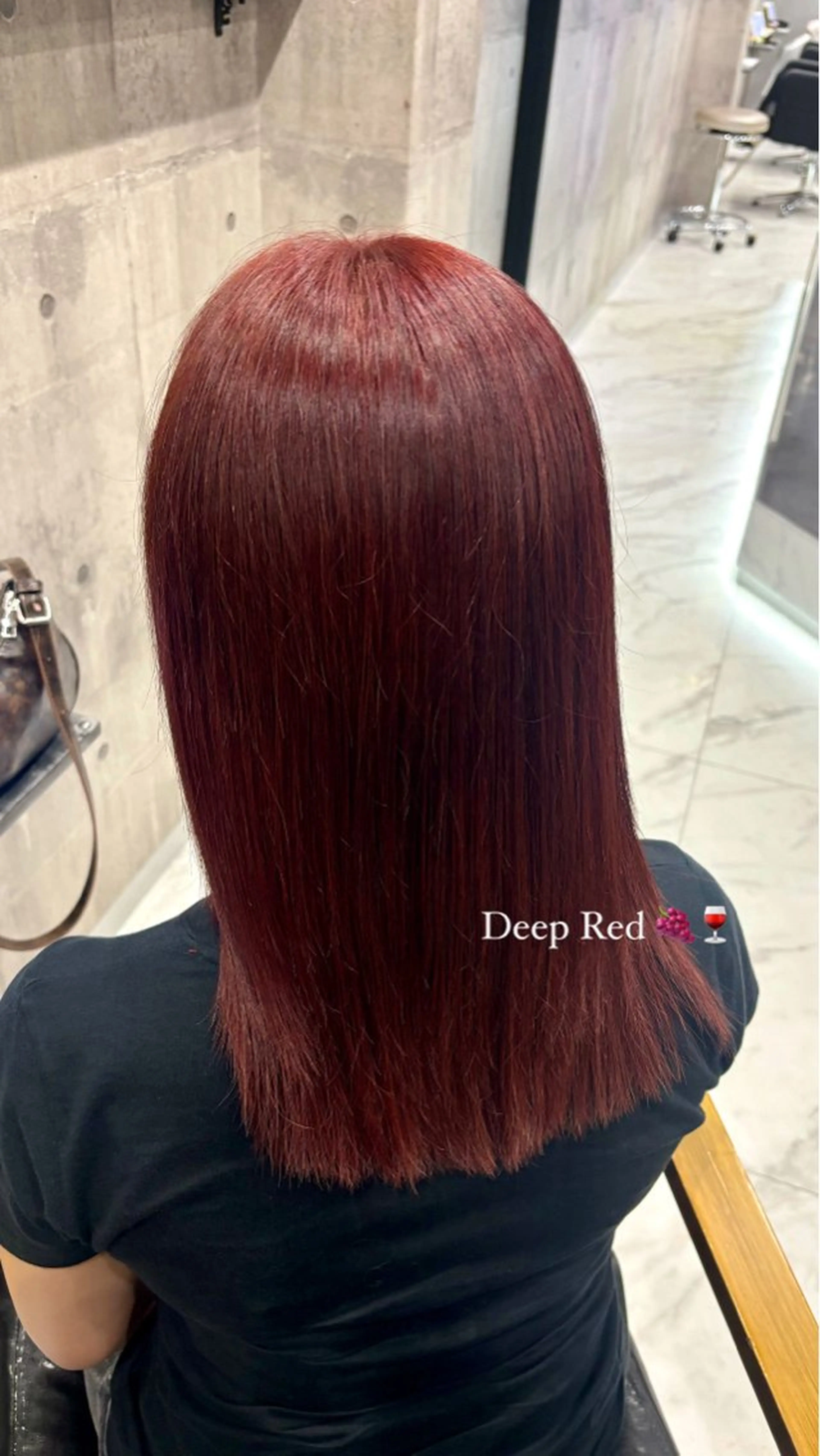 ミディアム カラー ヘアアレンジ ブリーチ ブリーチなしカラー ヘアカラー トリートメント ♡🎀垢抜け透明感 カラーaomi🐇♡のヘアスタイル