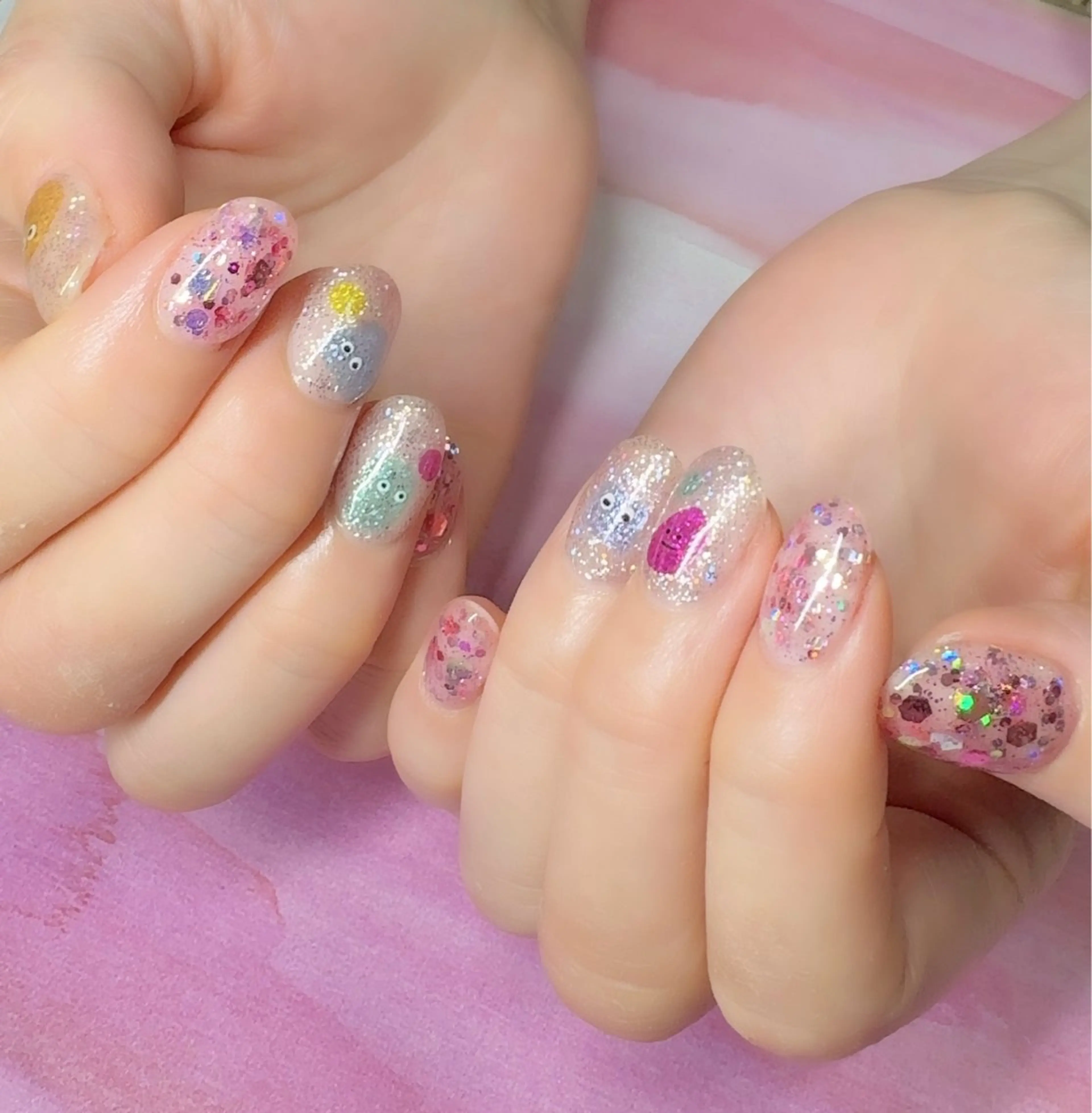 ネイル 持ち込み ハンドネイル LUAN yuumiのネイルデザイン