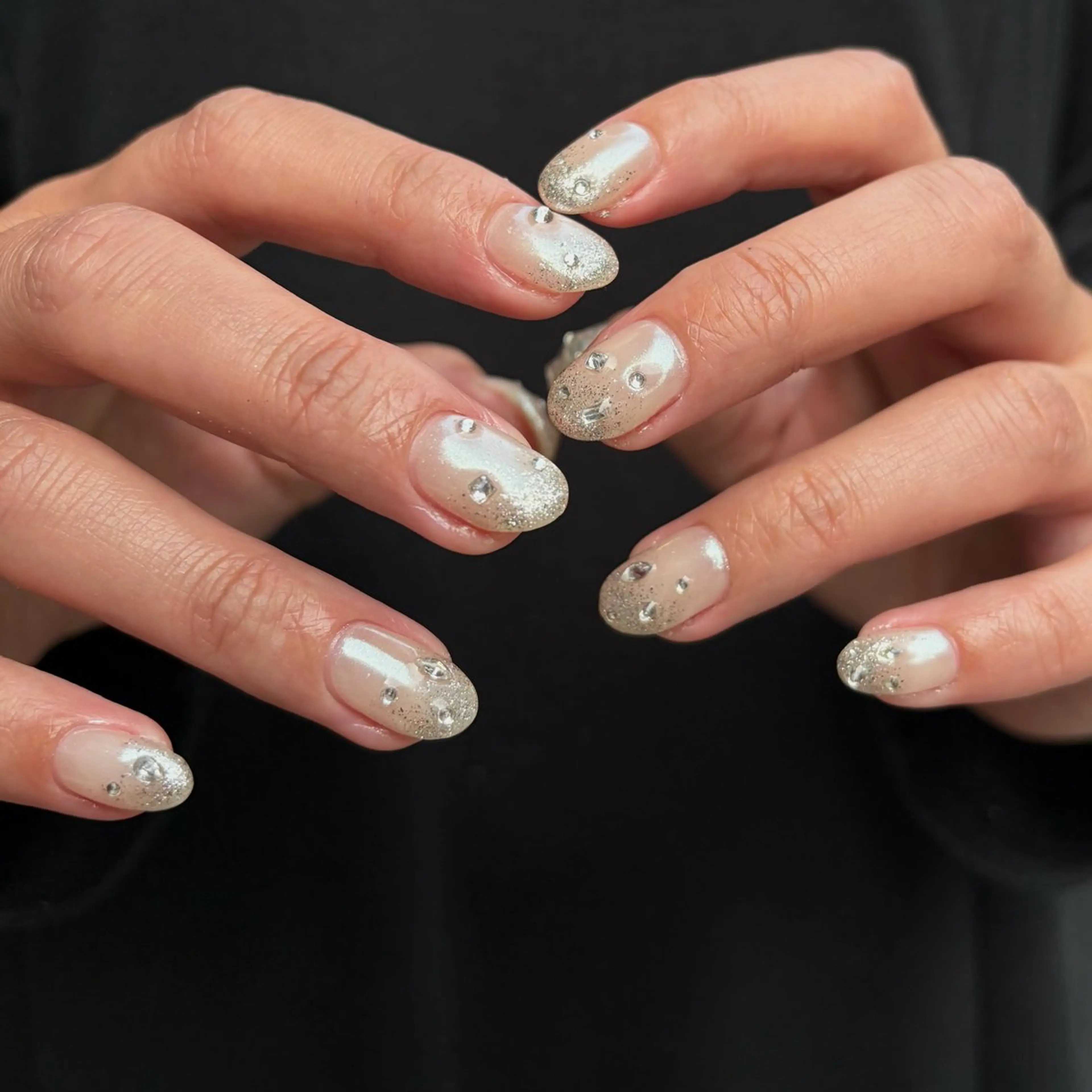 ネイル オーロラネイル ハンドネイル ballie／小野原 なつみのネイルデザイン