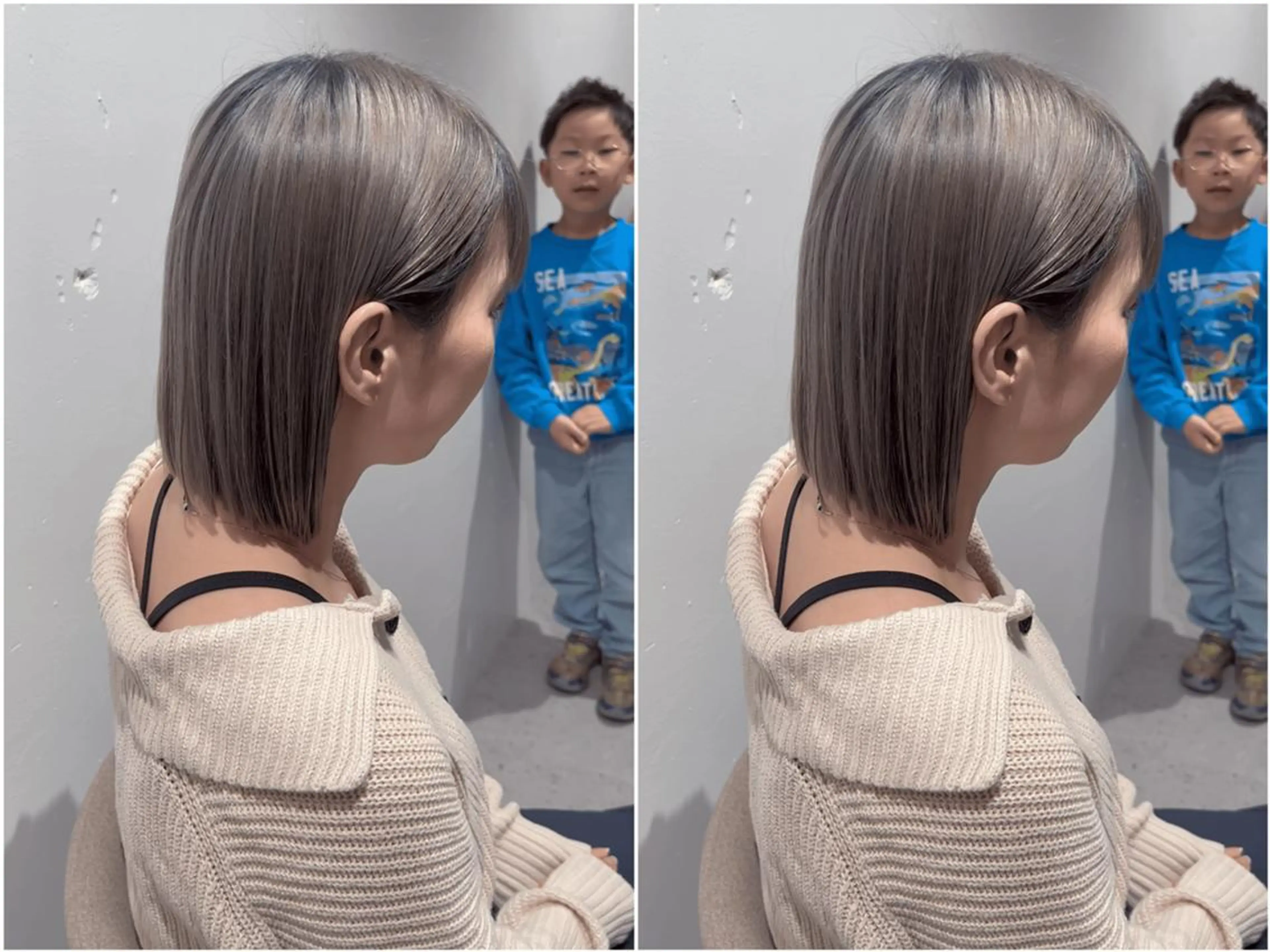 カラー カット ヘアカラー トリートメント sara中谷 哲のヘアスタイル
