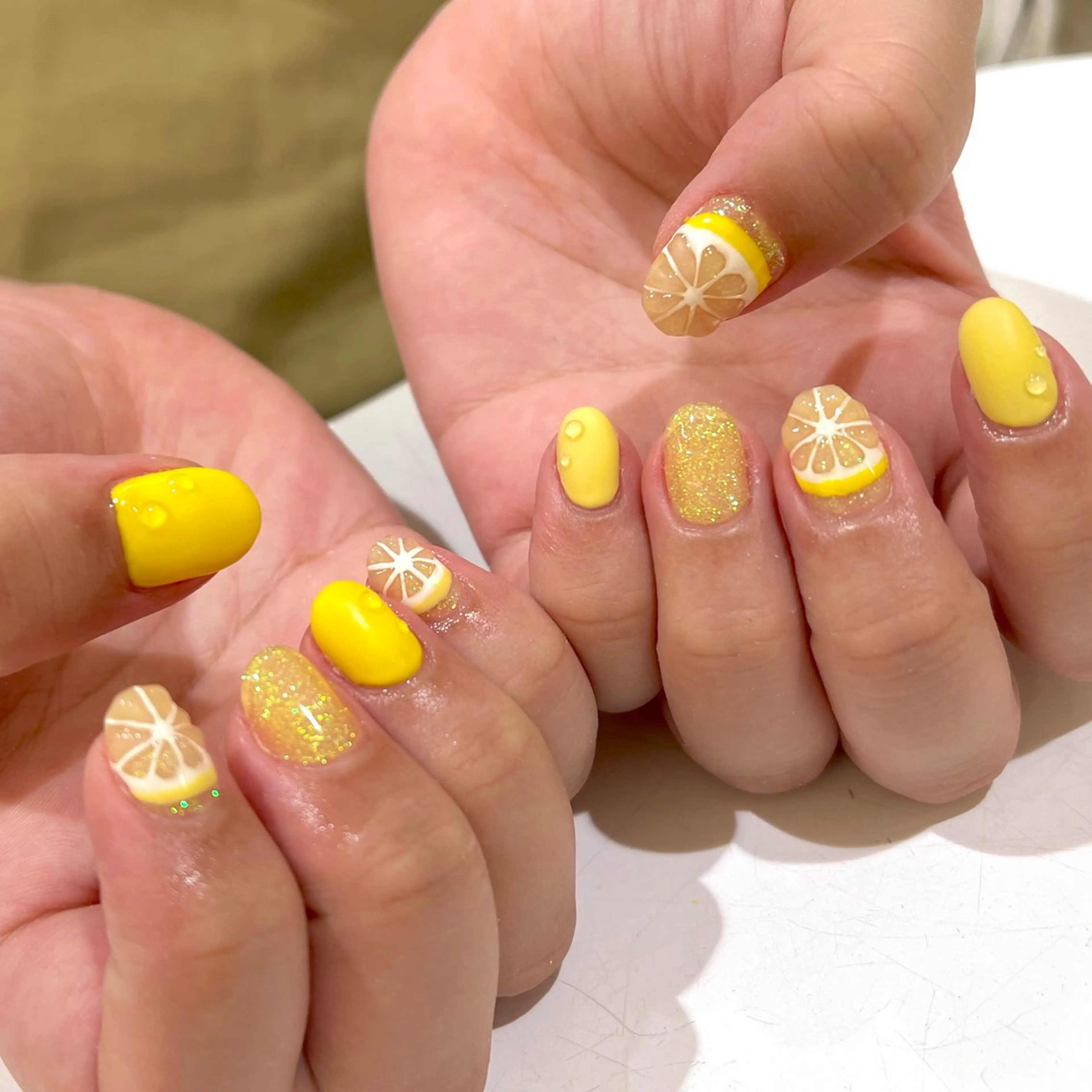 ネイル 持ち込み ハンドネイル 田中 夏海のネイルデザイン