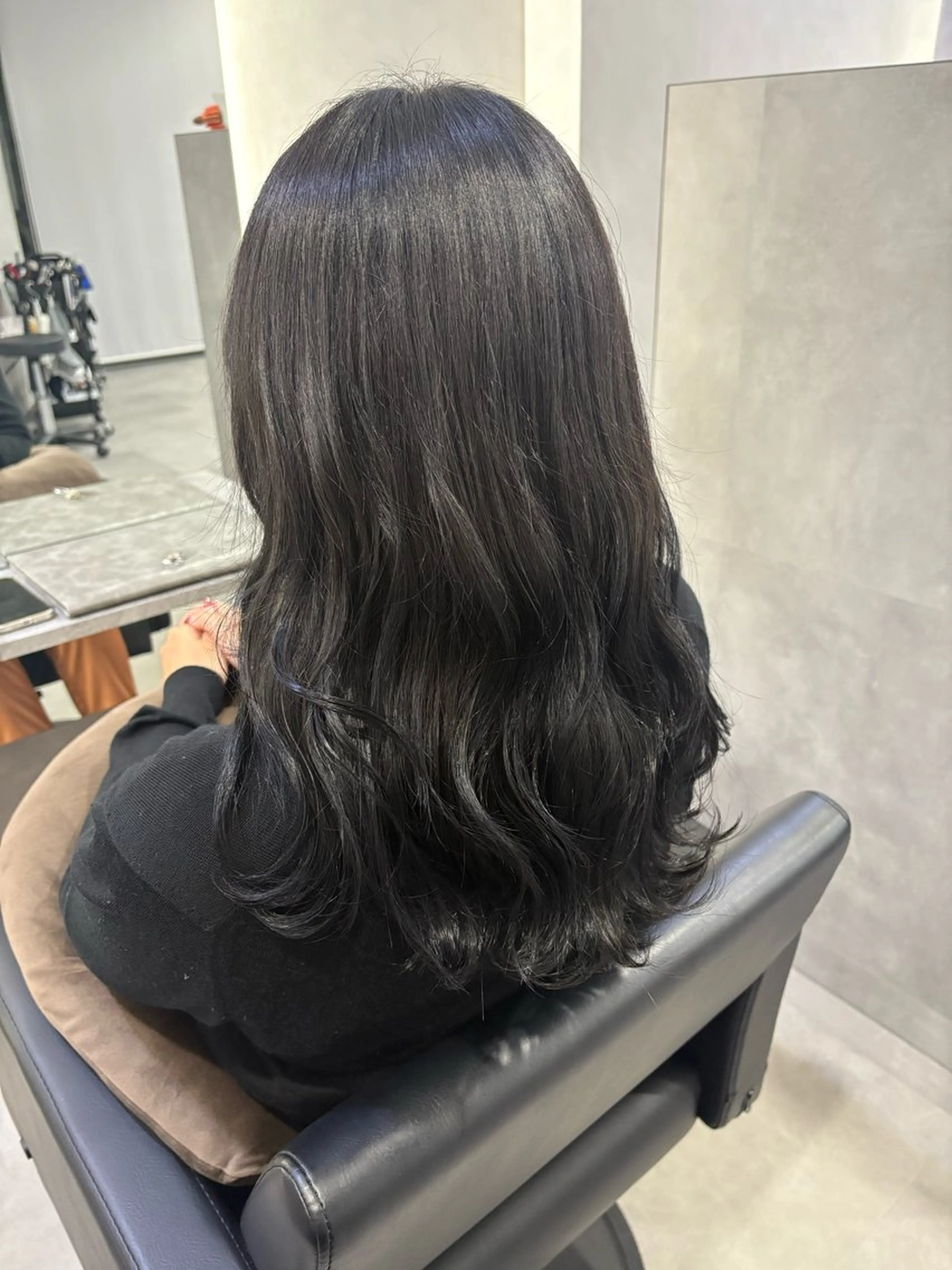 カラー 透明感カラー 野嶋 綾乃のヘアスタイル