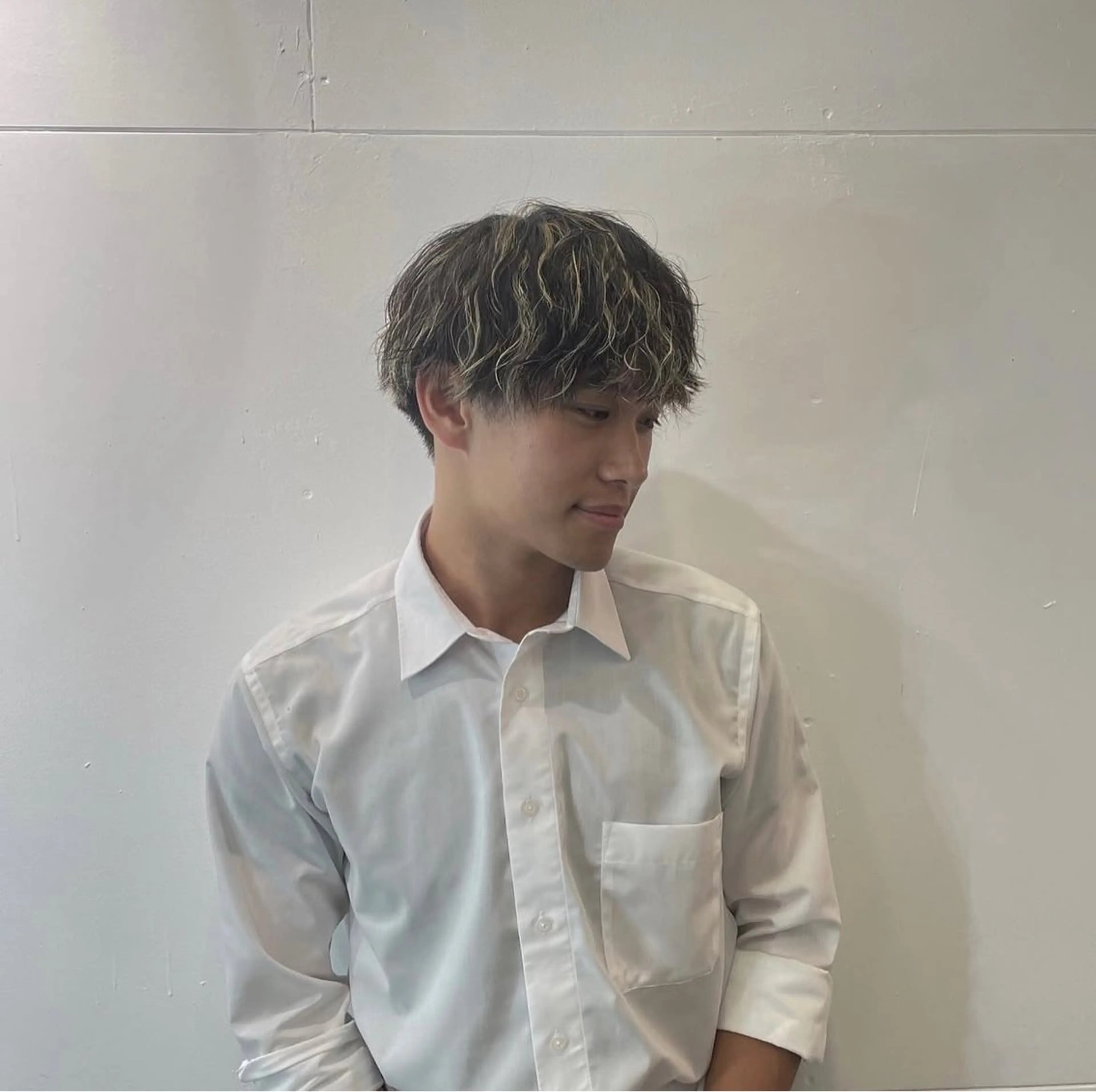 カット＋パーマ＋眉毛ワックスの写真