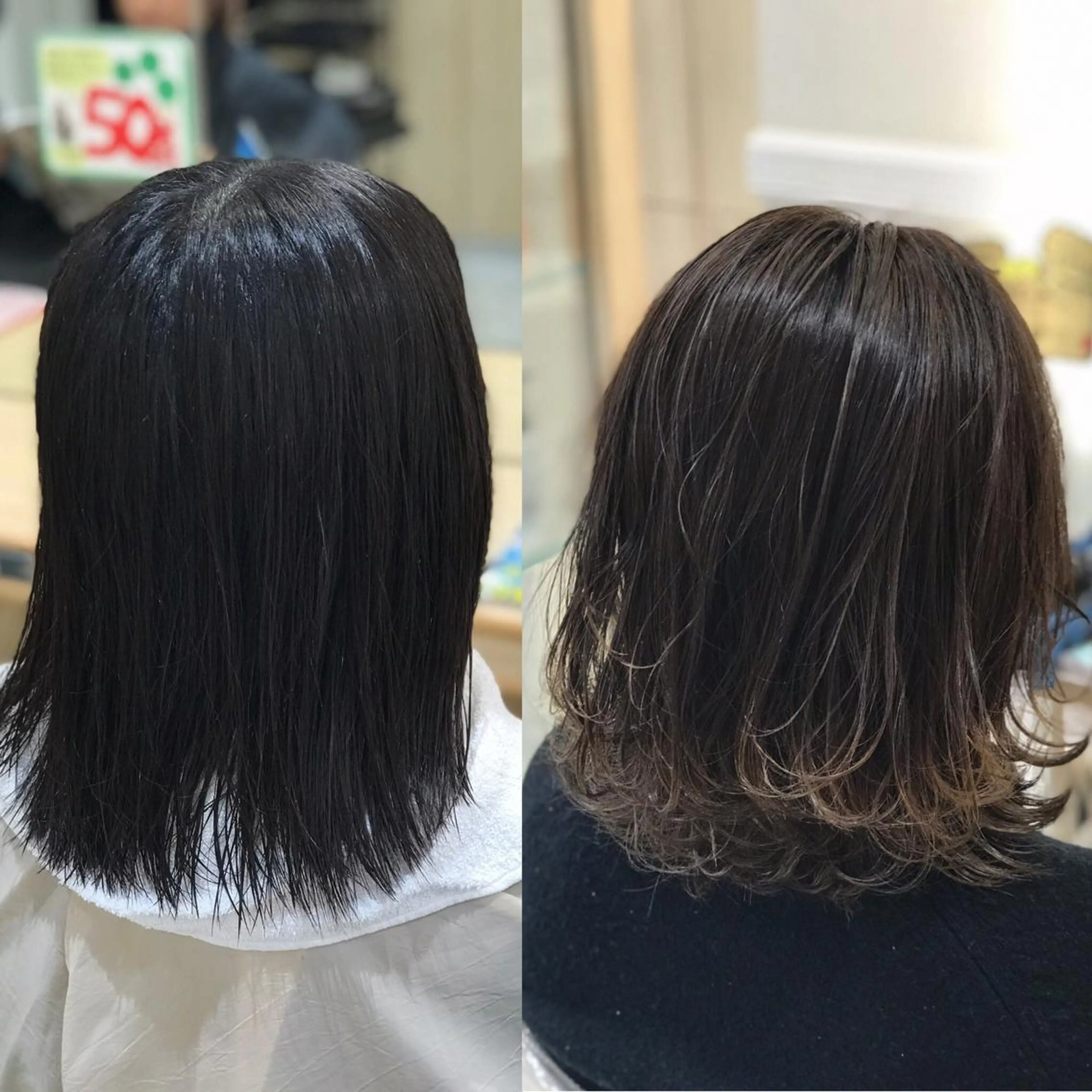 ミディアム カラー 黒髪 卒業式のヘアスタイル AVANCE 長尾 尚悟のヘアスタイル