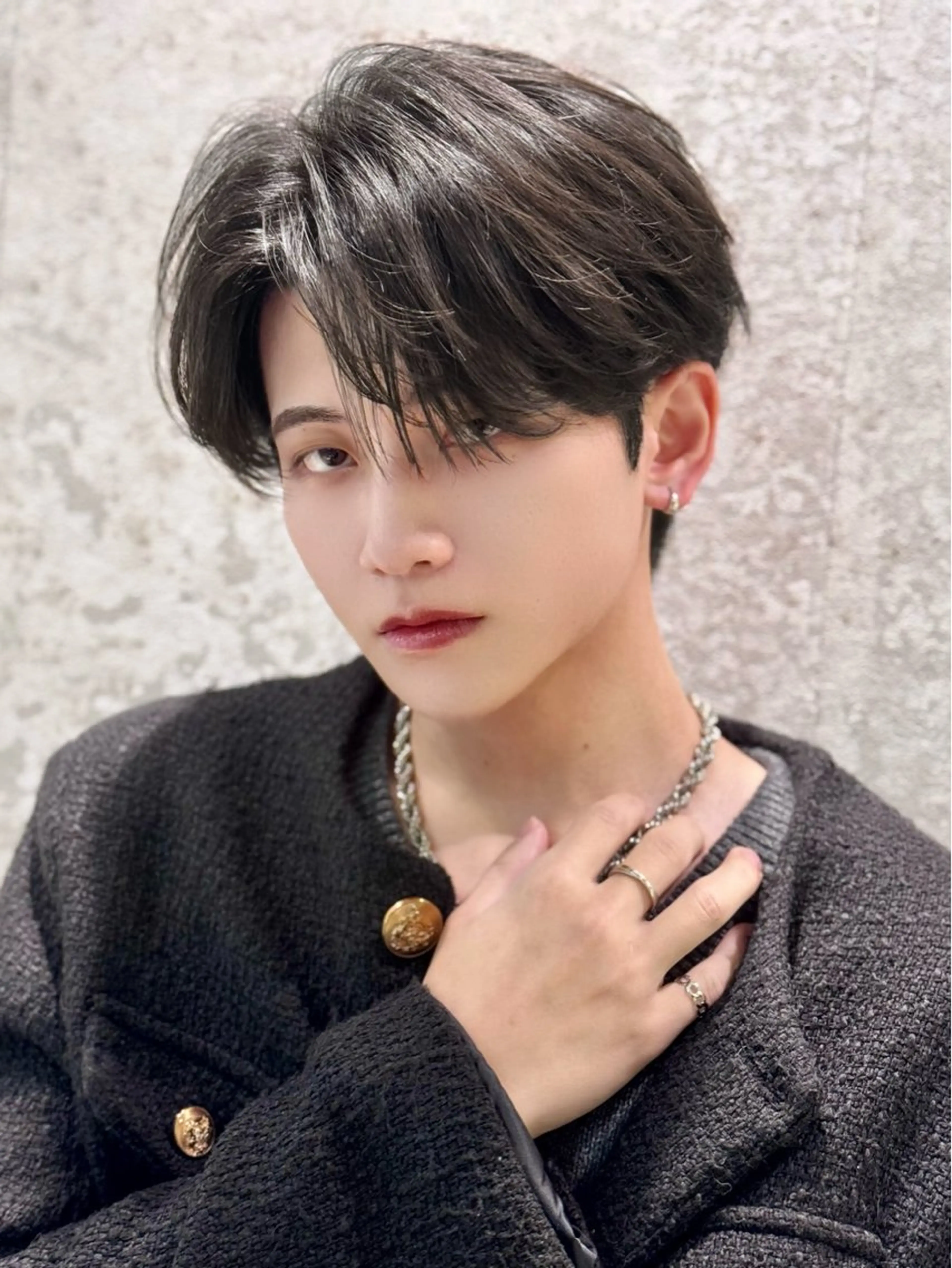 ショート パーマ メンズ カット パーマ 🔶似合わせセンター パート/ヤス🔶のヘアスタイル