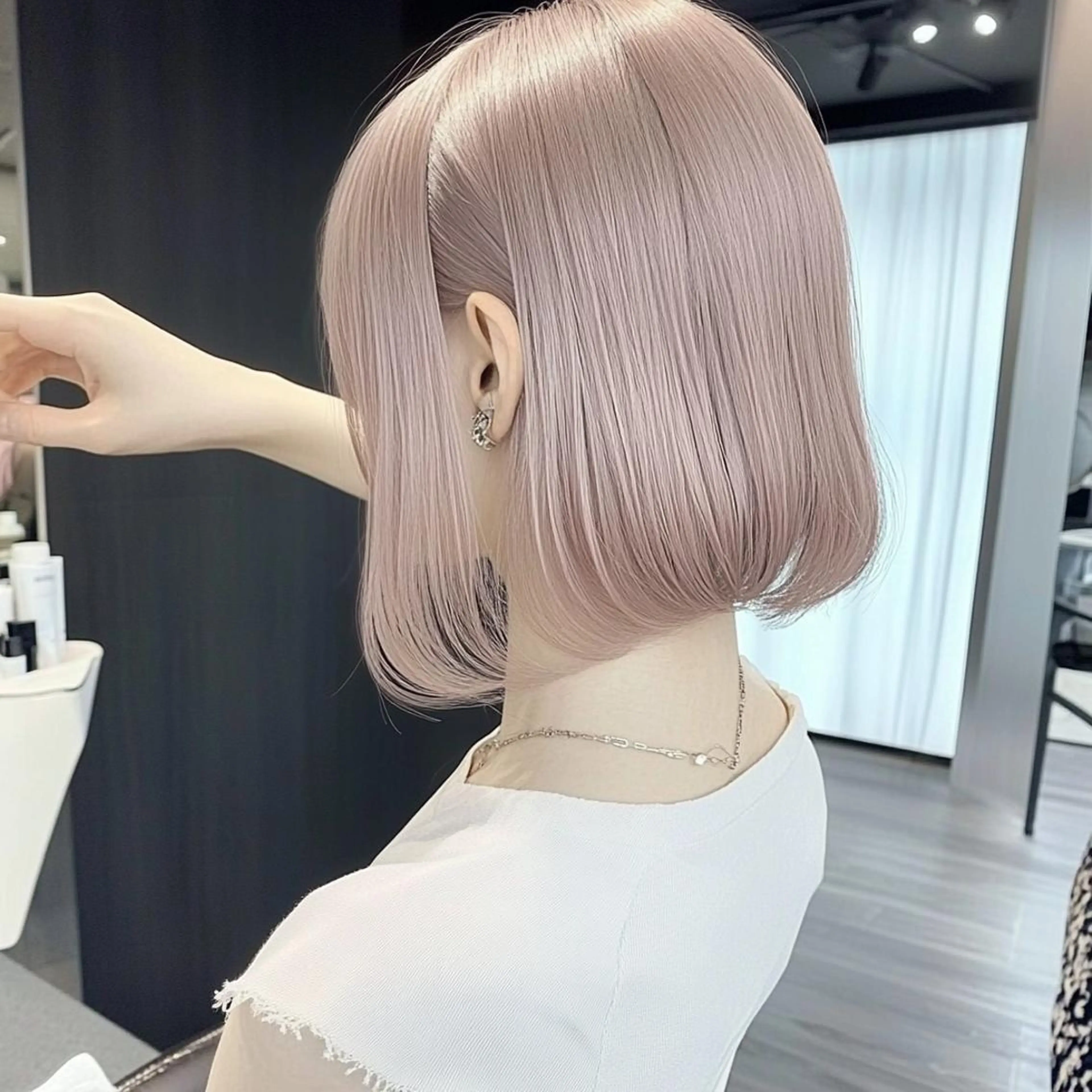 カラー corazon ブリーチのヘアスタイル