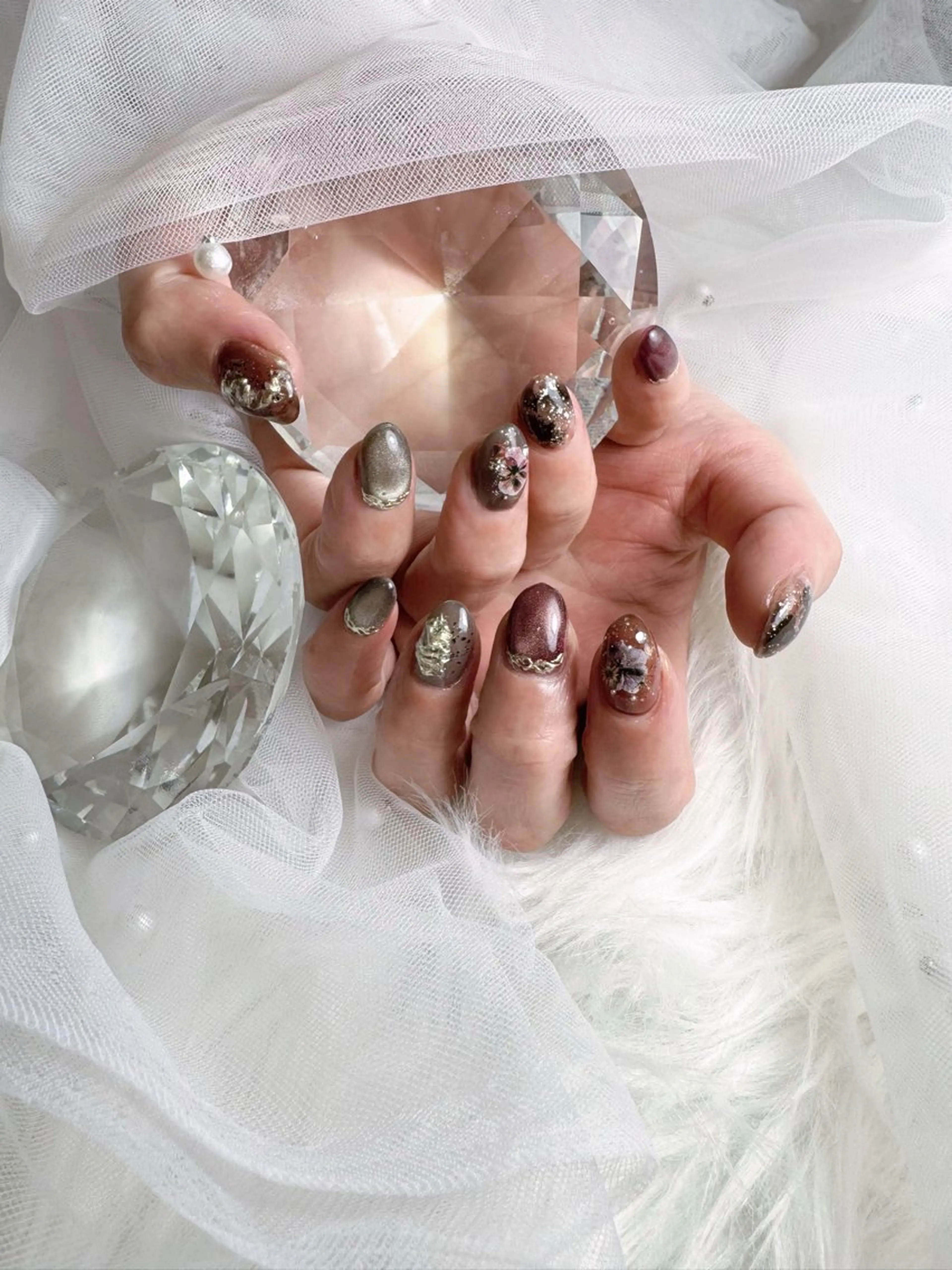 ネイル ハンドネイル BIJOU yuzuのネイルデザイン