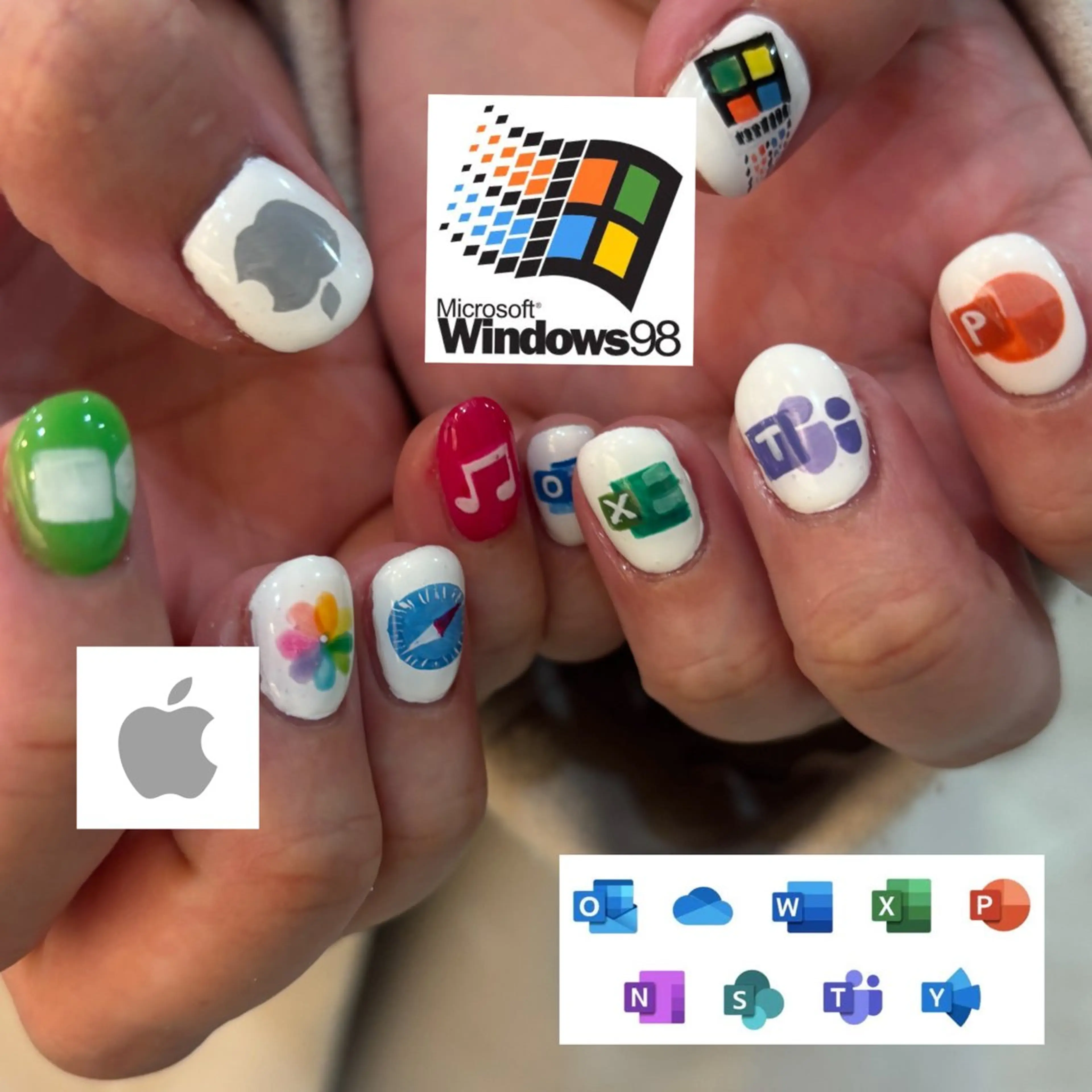ネイル ハンドネイル フットネイル 栗田 ゆう子のネイルデザイン