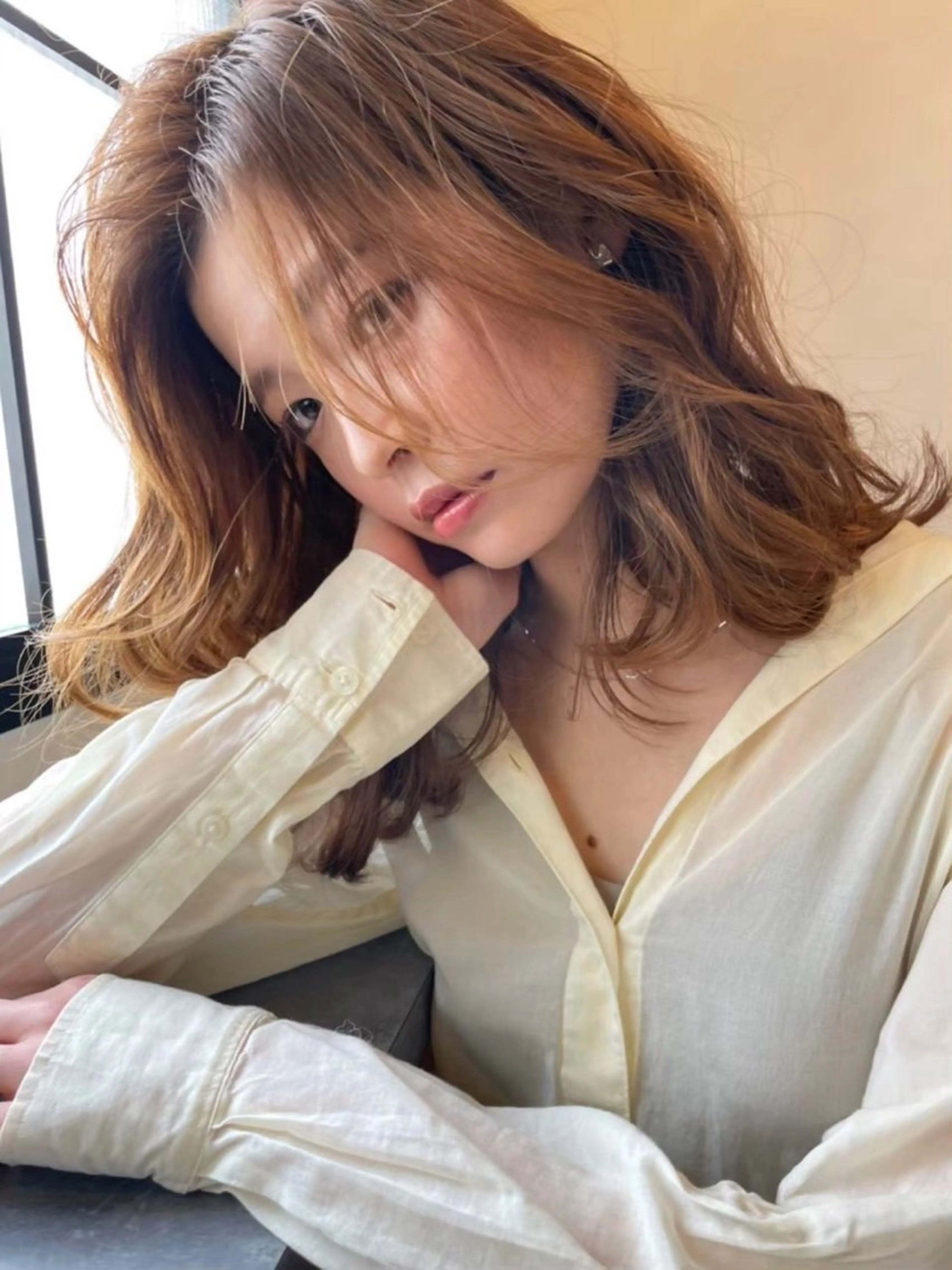 セミロング カット ヘアカラー トリートメント Beauty Salon  peige所属・peige 斉藤✨大人ヘアー✨のヘアスタイル