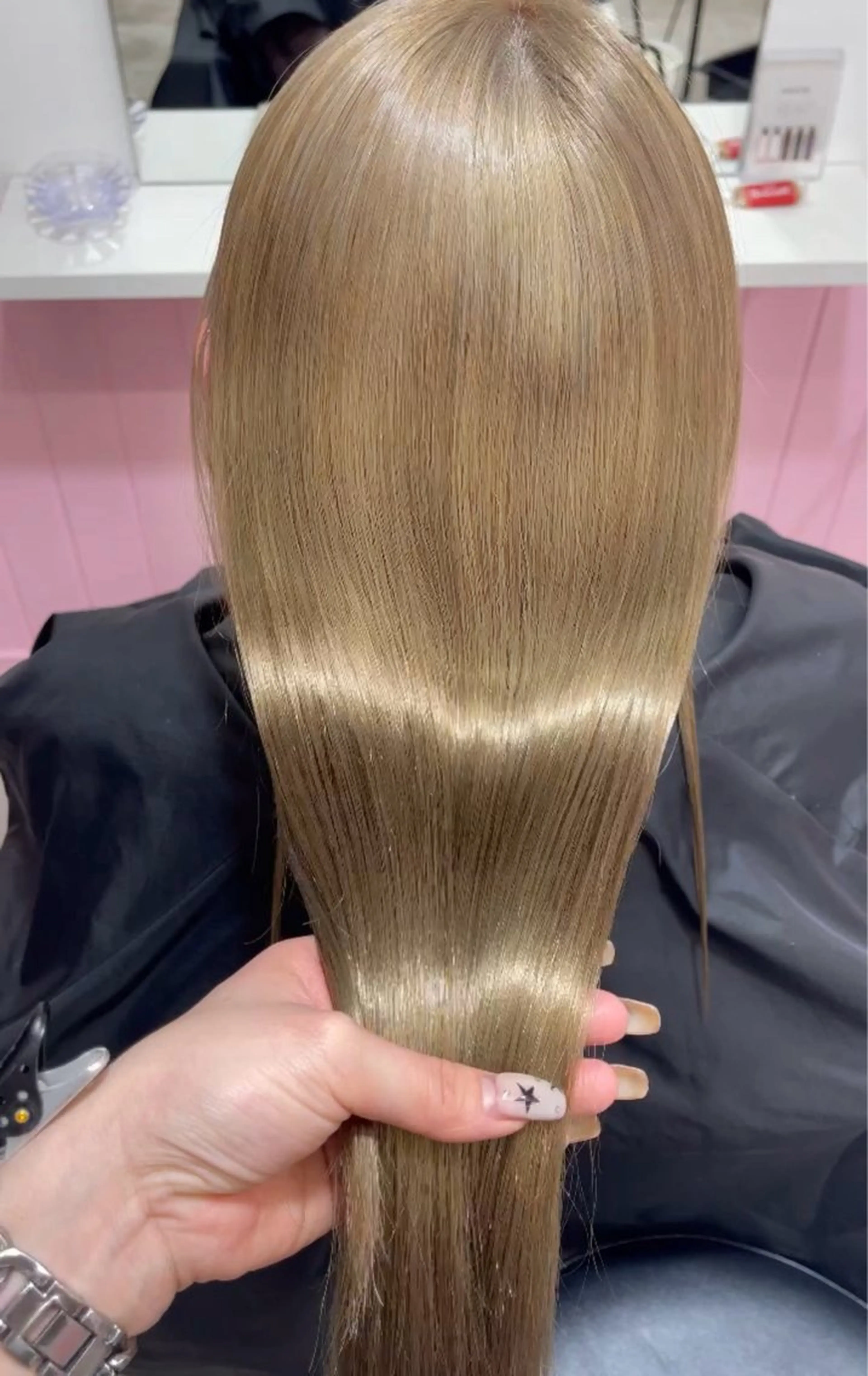 ロング カラー 🎀ミルクティー/暖 色×レイヤー/マリアのヘアスタイル