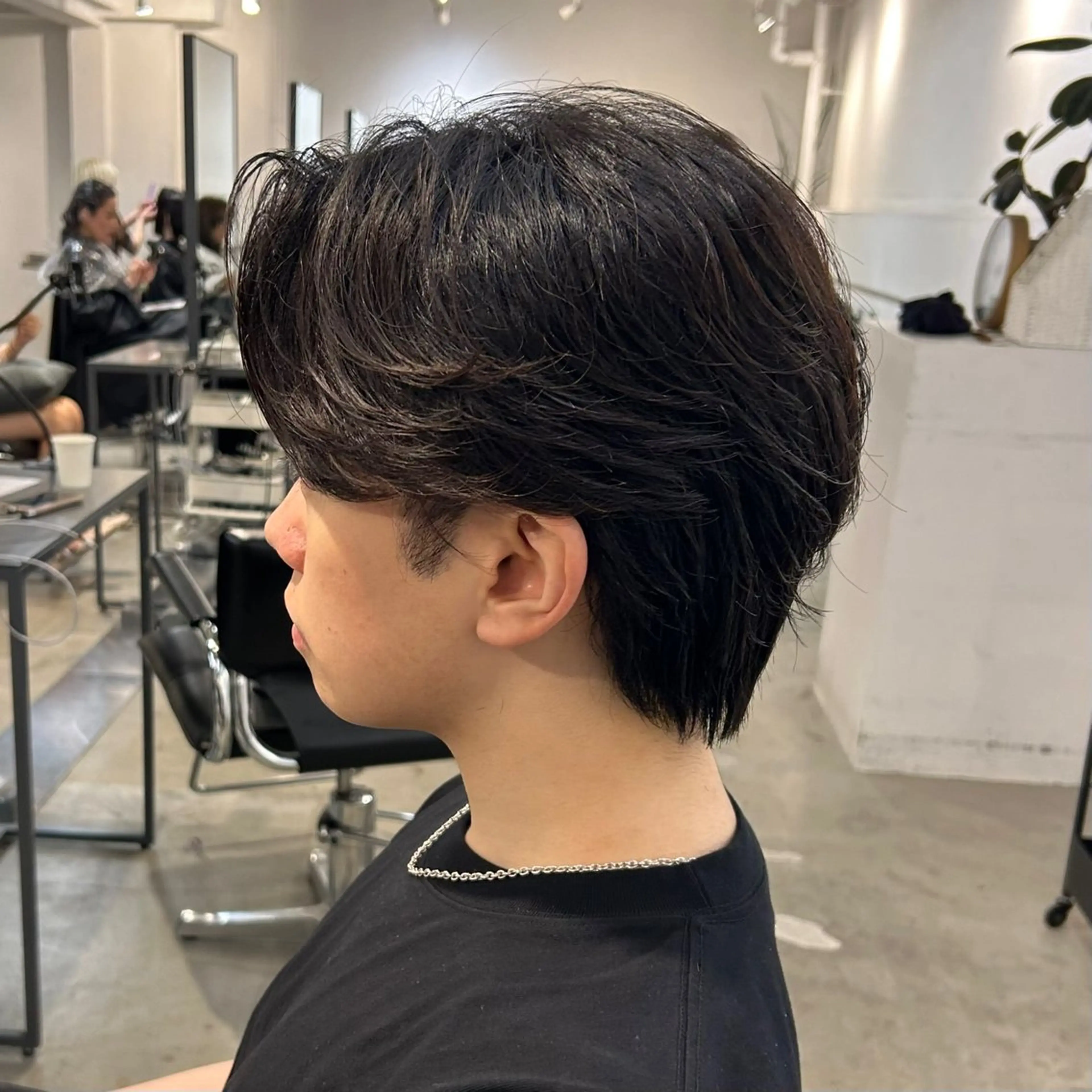 パーマ メンズ カット パーマ メンズパーマ💈藤田 晃志のヘアスタイル