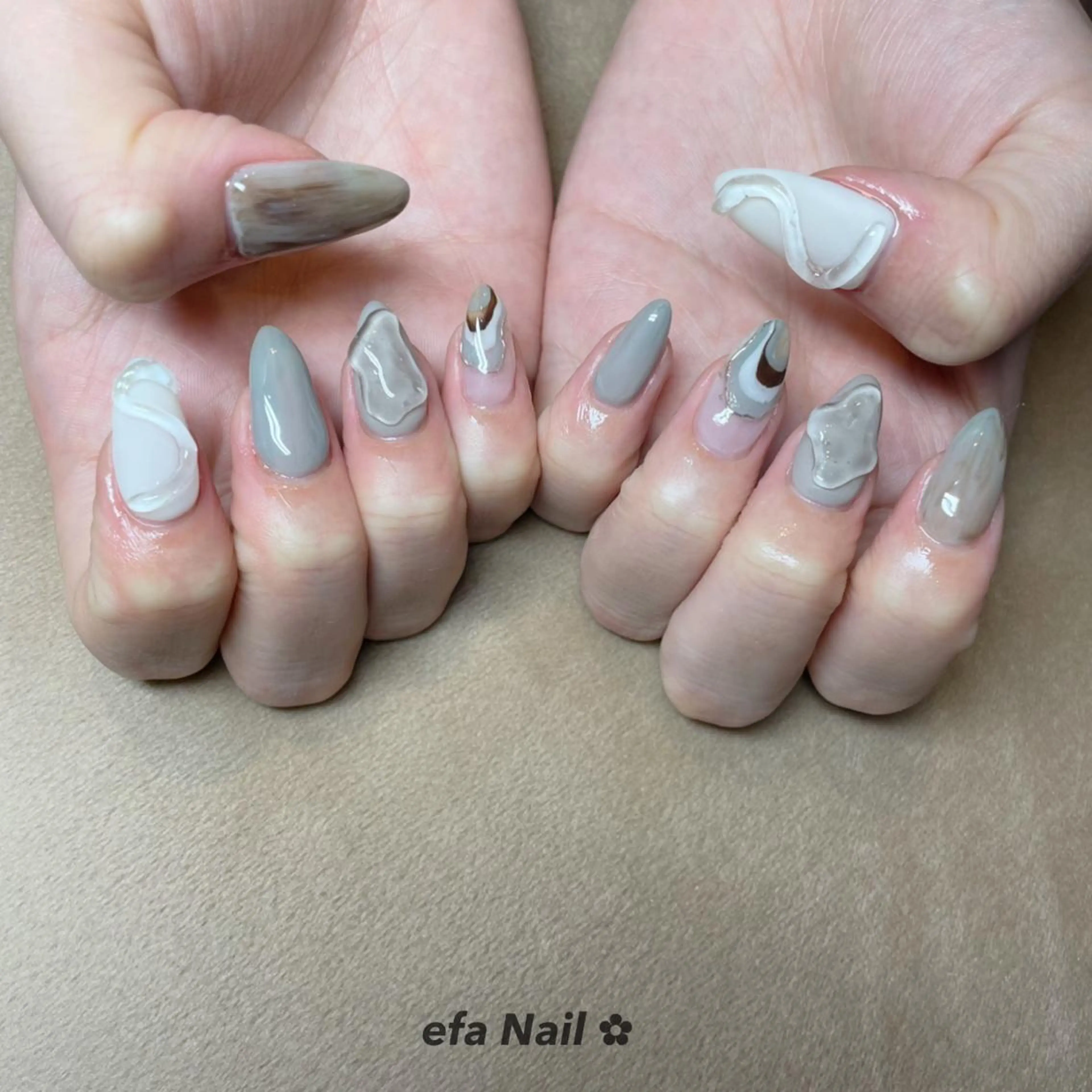 ネイル efa's  EyeNail-おもろまち-所属・efa Nail 🌺Okinawaのネイルデザイン