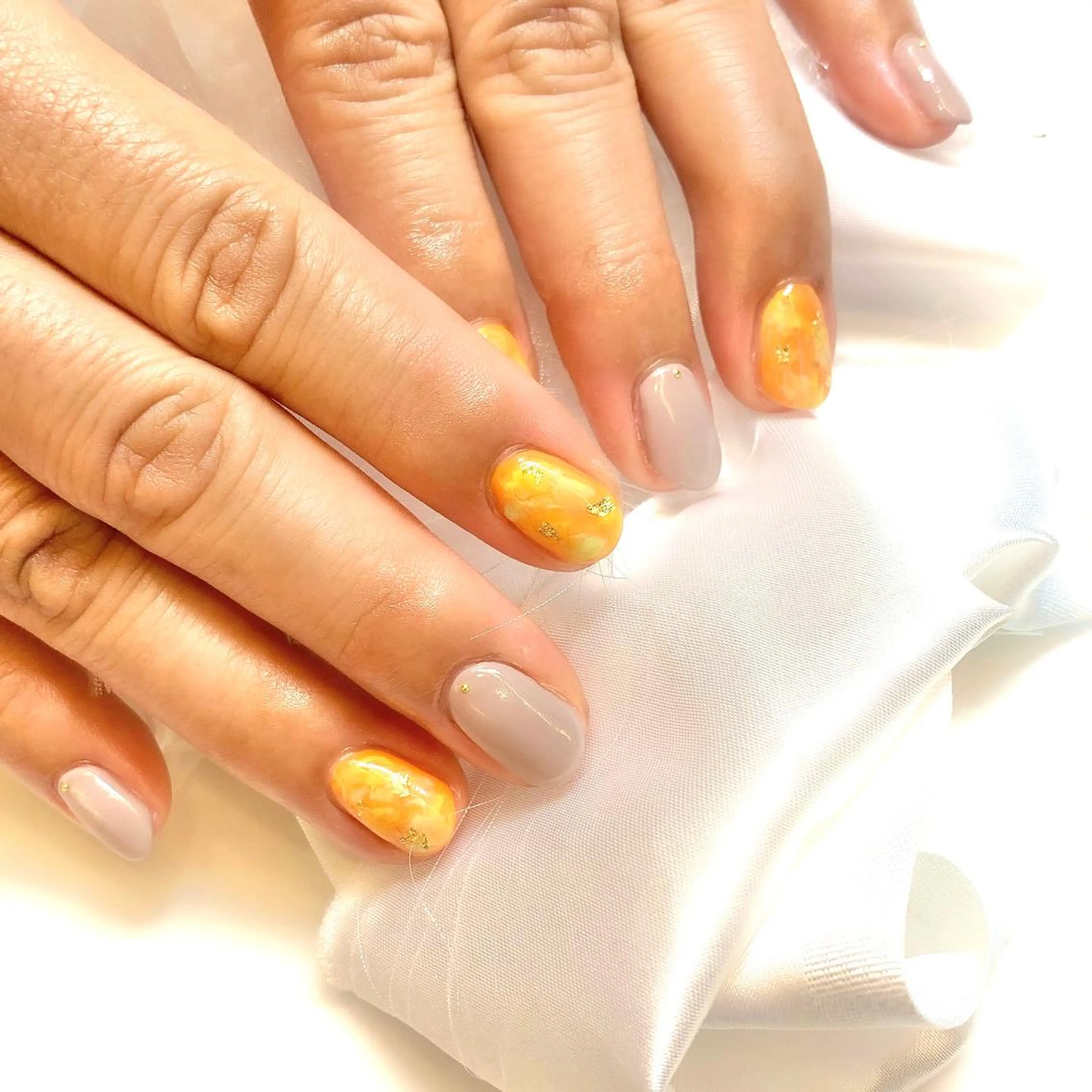 ネイル アートネイル ジェルネイル ロングネイル ニュアンスネイル オフィスネイル ハンドネイル clover nailのネイルデザイン