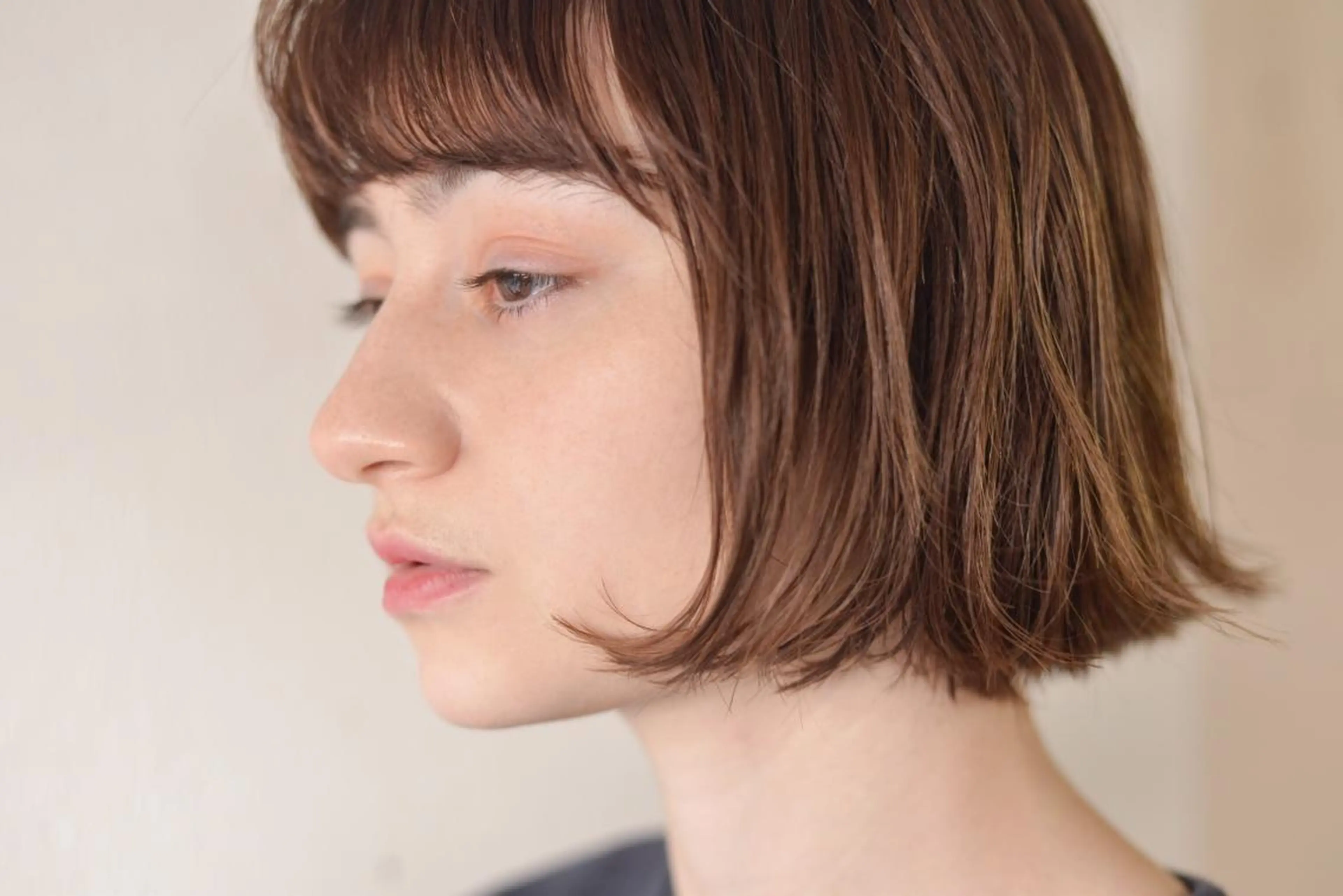 ショート カット ヘアカラー トリートメント サイトウ ジュンヤのヘアスタイル