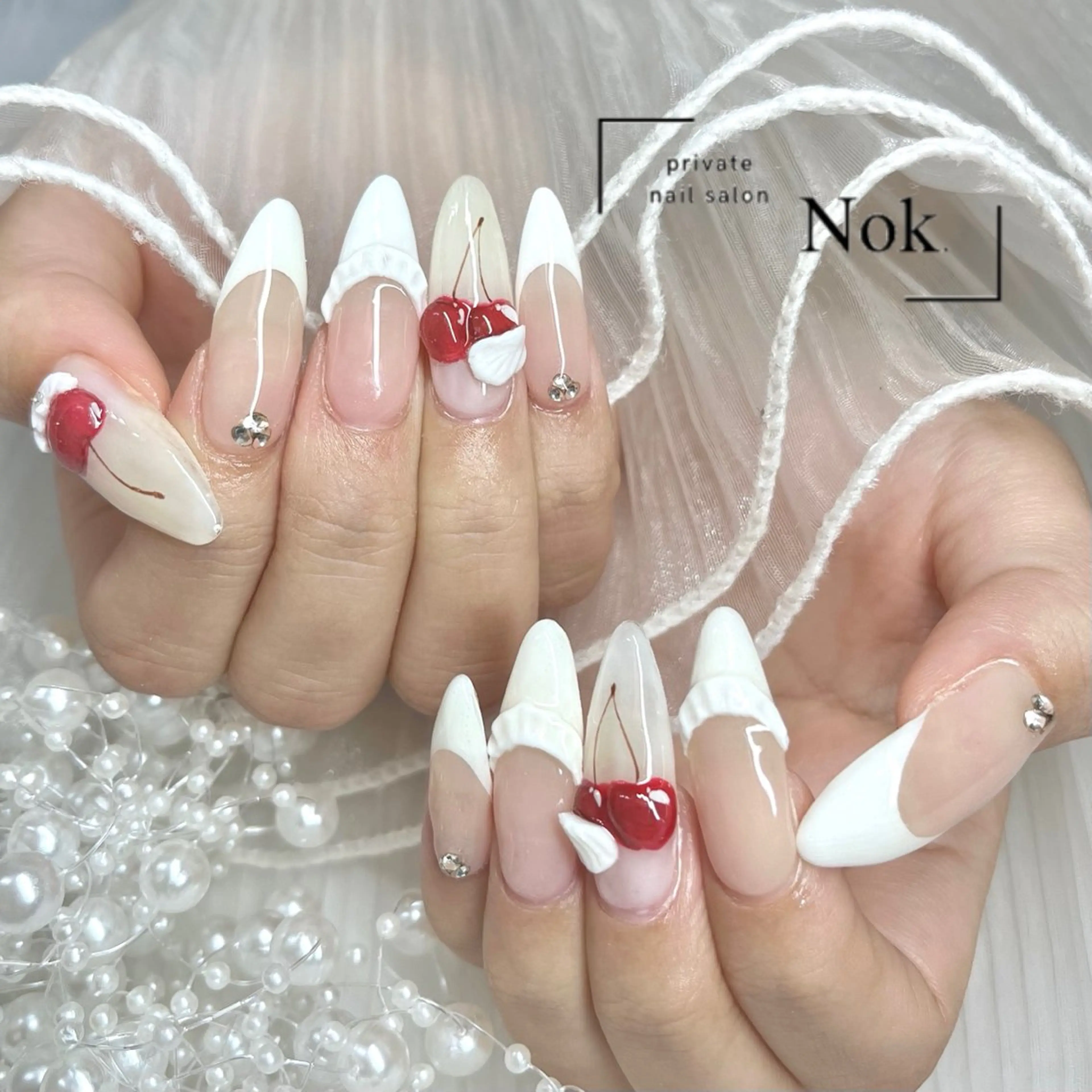 ネイル ハンドネイル 池袋痛ネイル Nok. 渡辺のネイルデザイン