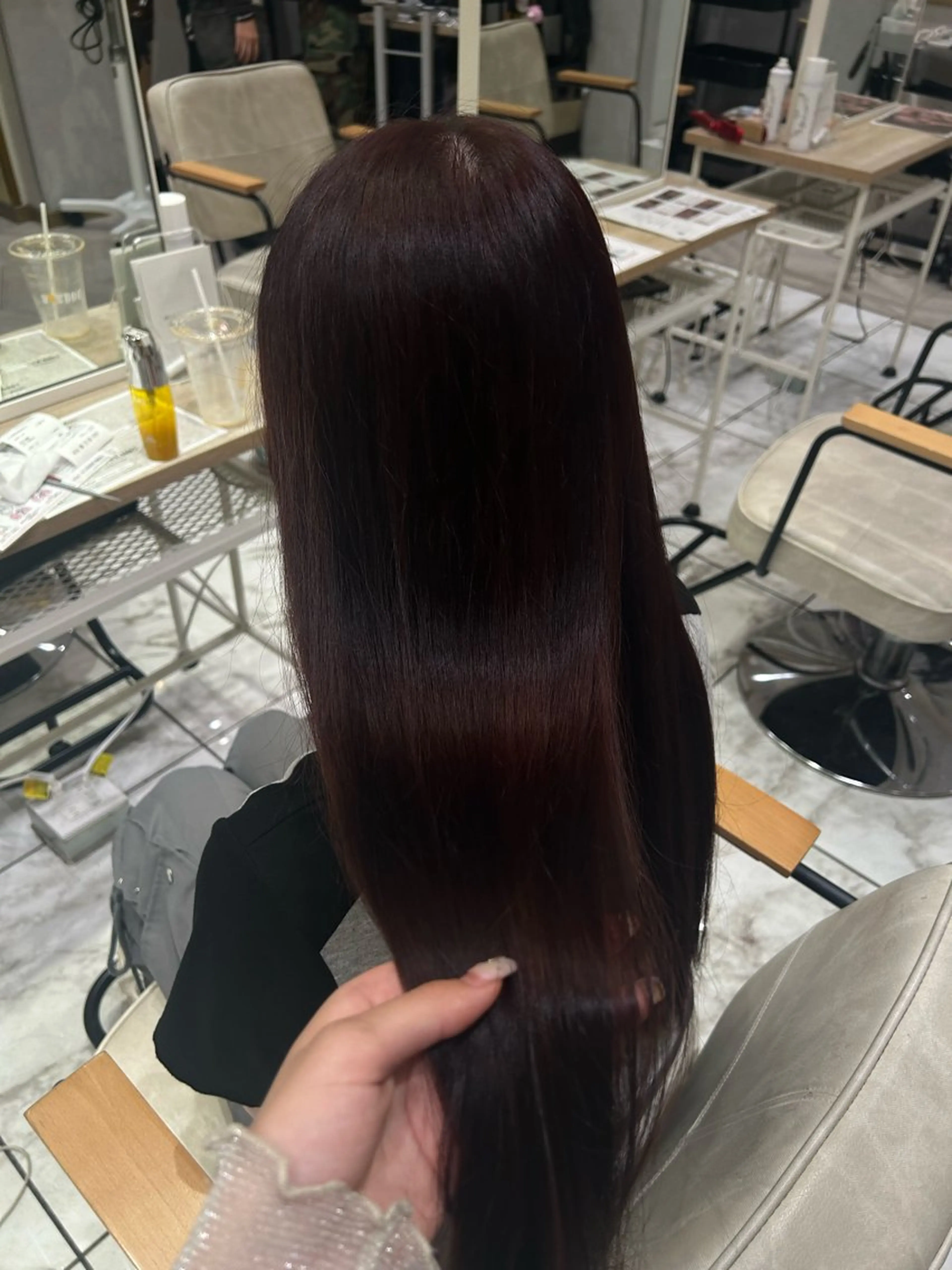 ロング カラー ラベンダーカラー ピンクカラー ピンクラベンダー ꪆৎ垢抜け眉 ྀི ワカナ♩岐阜の眉毛・アイブロウイメージ