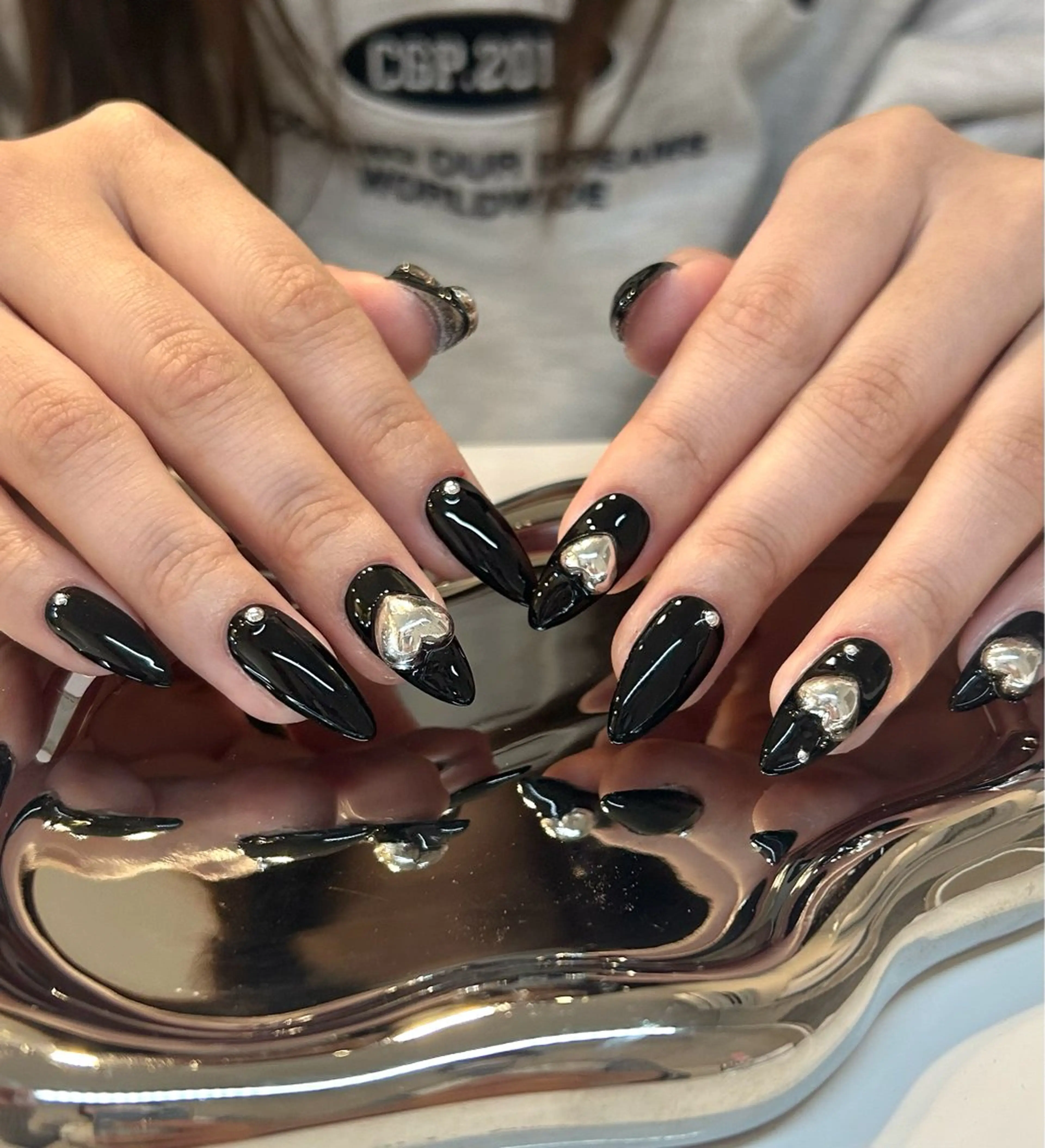 ネイル ハンドネイル Sae BuffPuppyのネイルデザイン