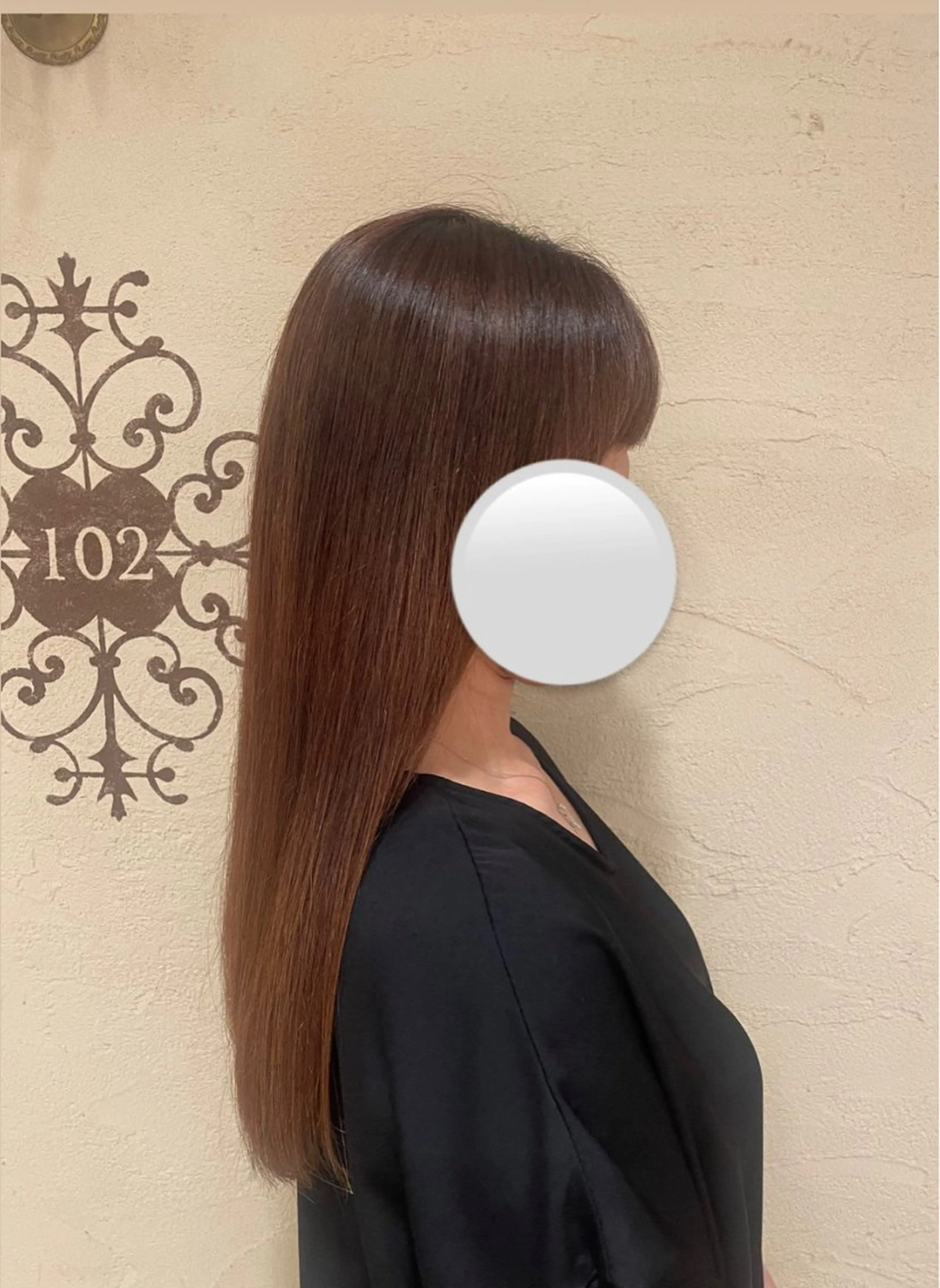 ロング 小鎗 乃愛のヘアスタイル