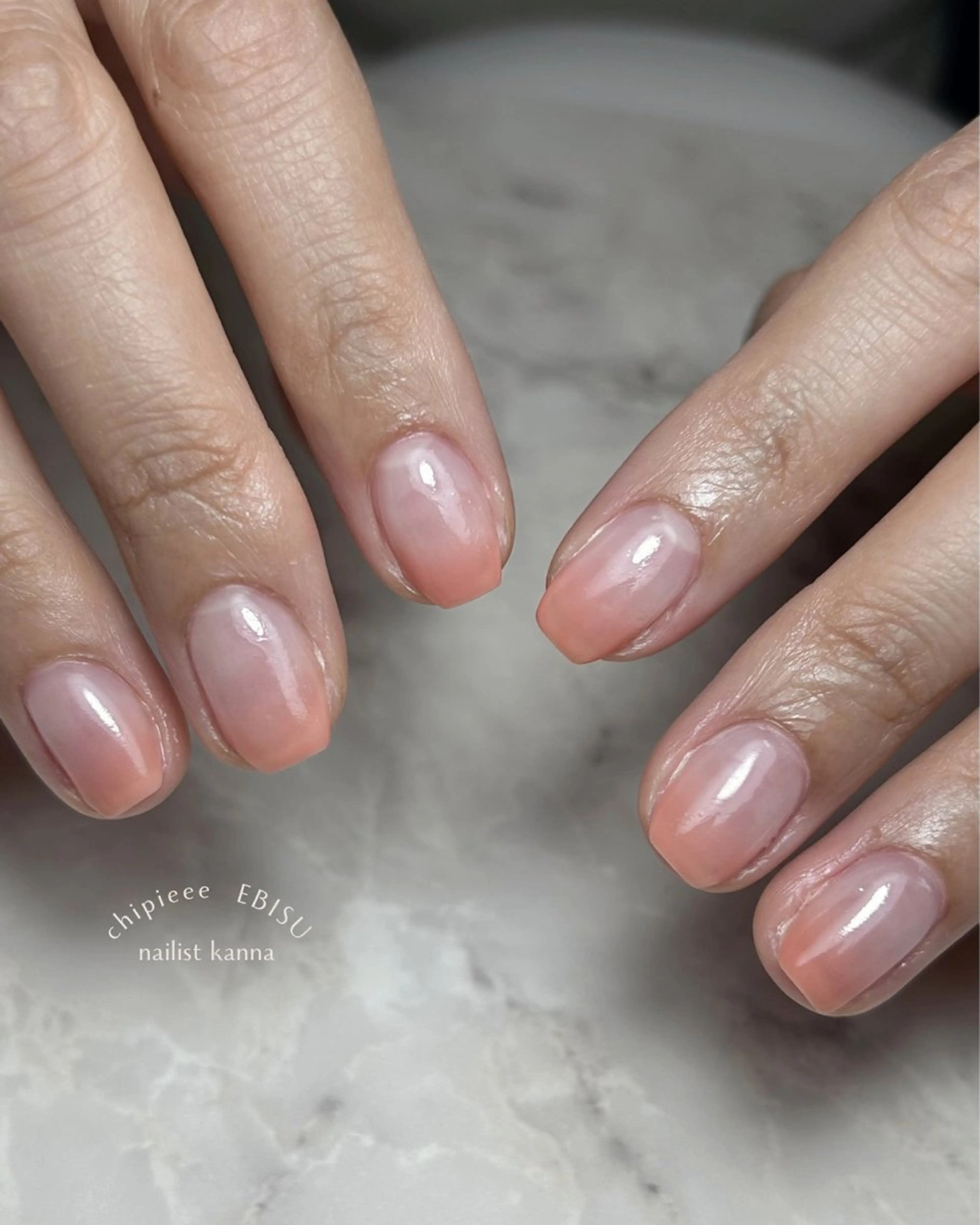 ネイル ハンドネイル フットネイル chipieee EBISUkannaのネイルデザイン