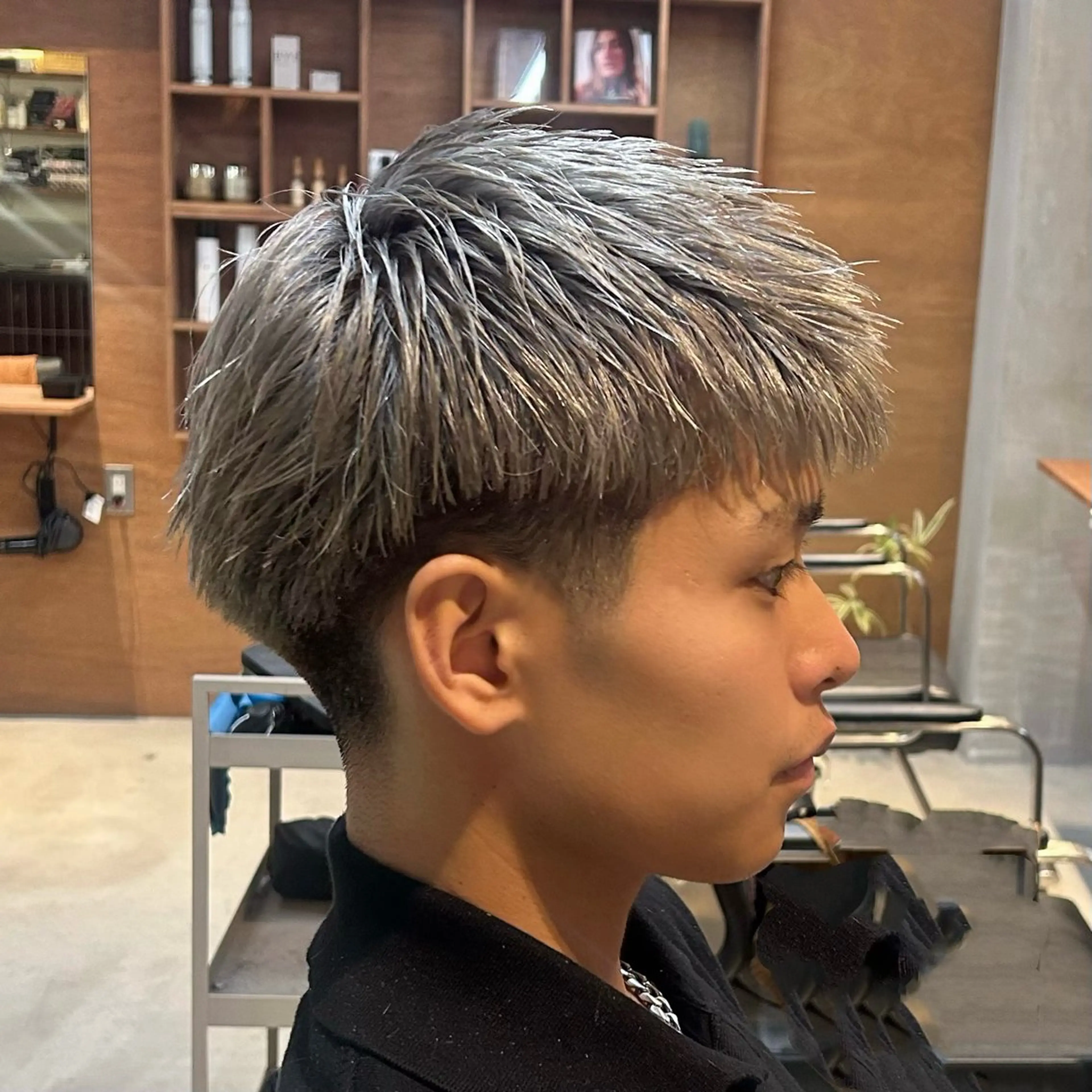 ショート メンズ ショートヘア メンズパーマ✨️村越 雄斗のヘアスタイル