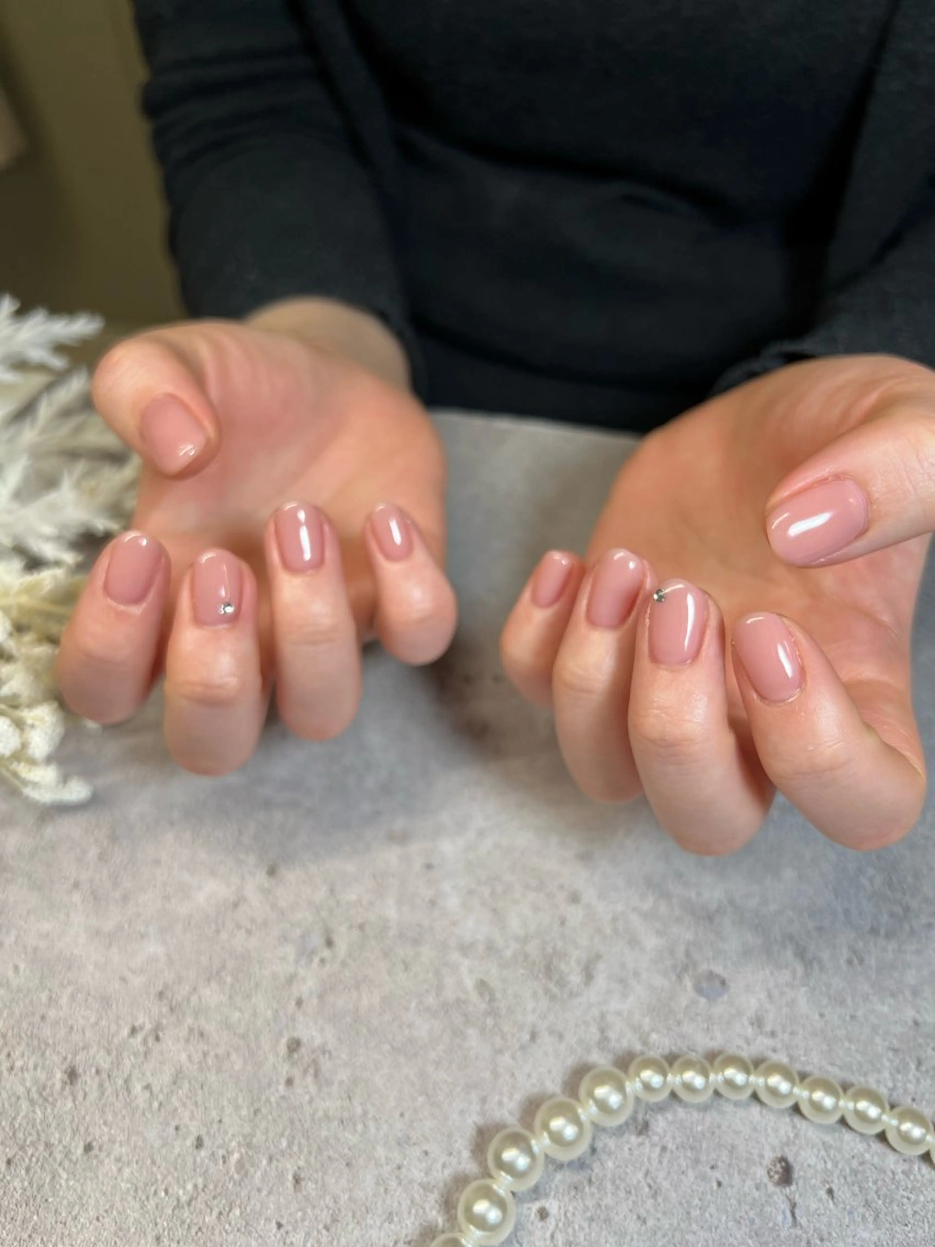 ネイル クリアネイル ストーンネイル ハンドネイル 🫧NAIL Leone🫧のネイルデザイン