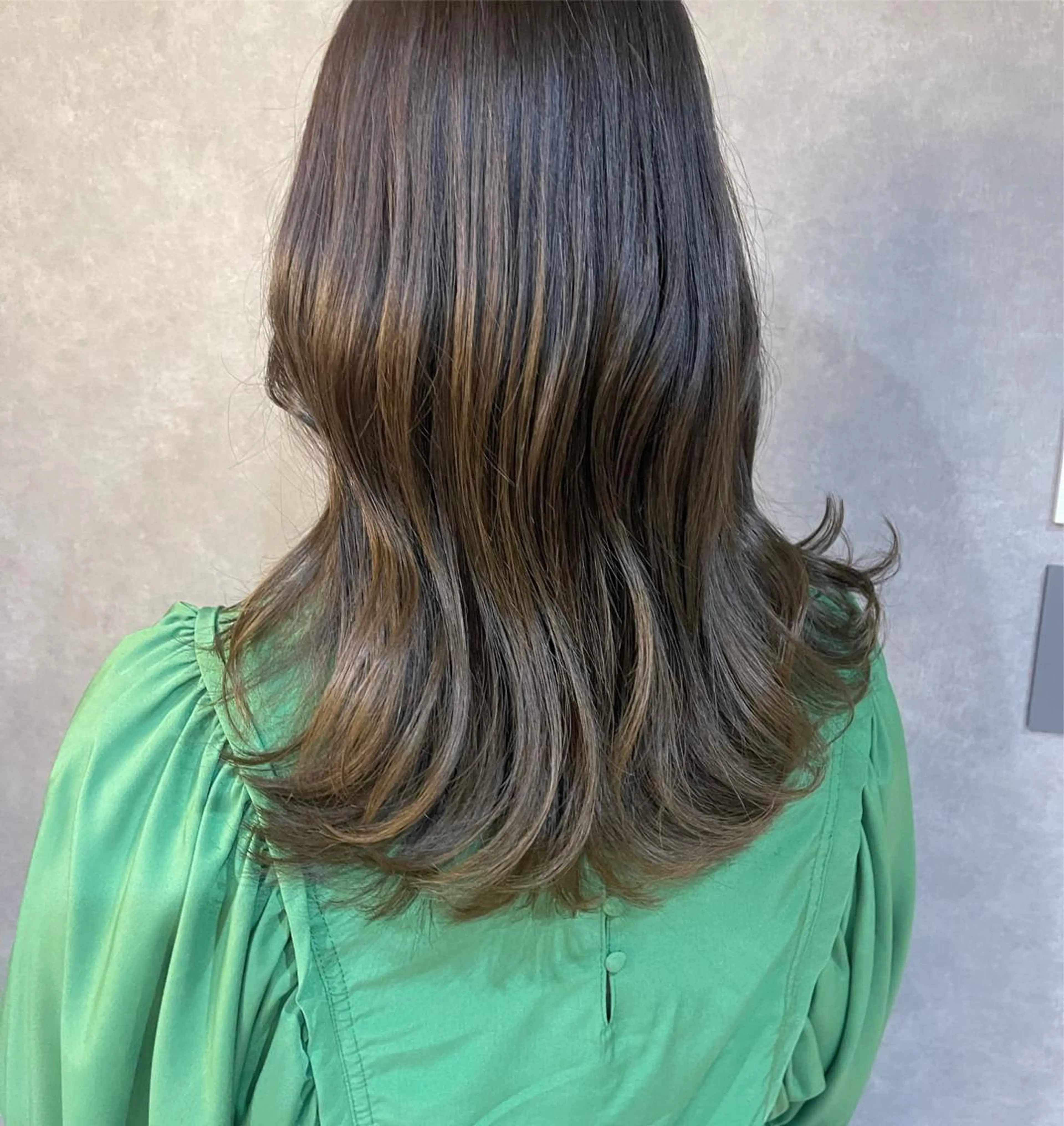 セミロング カラー goodday /kahoのヘアスタイル