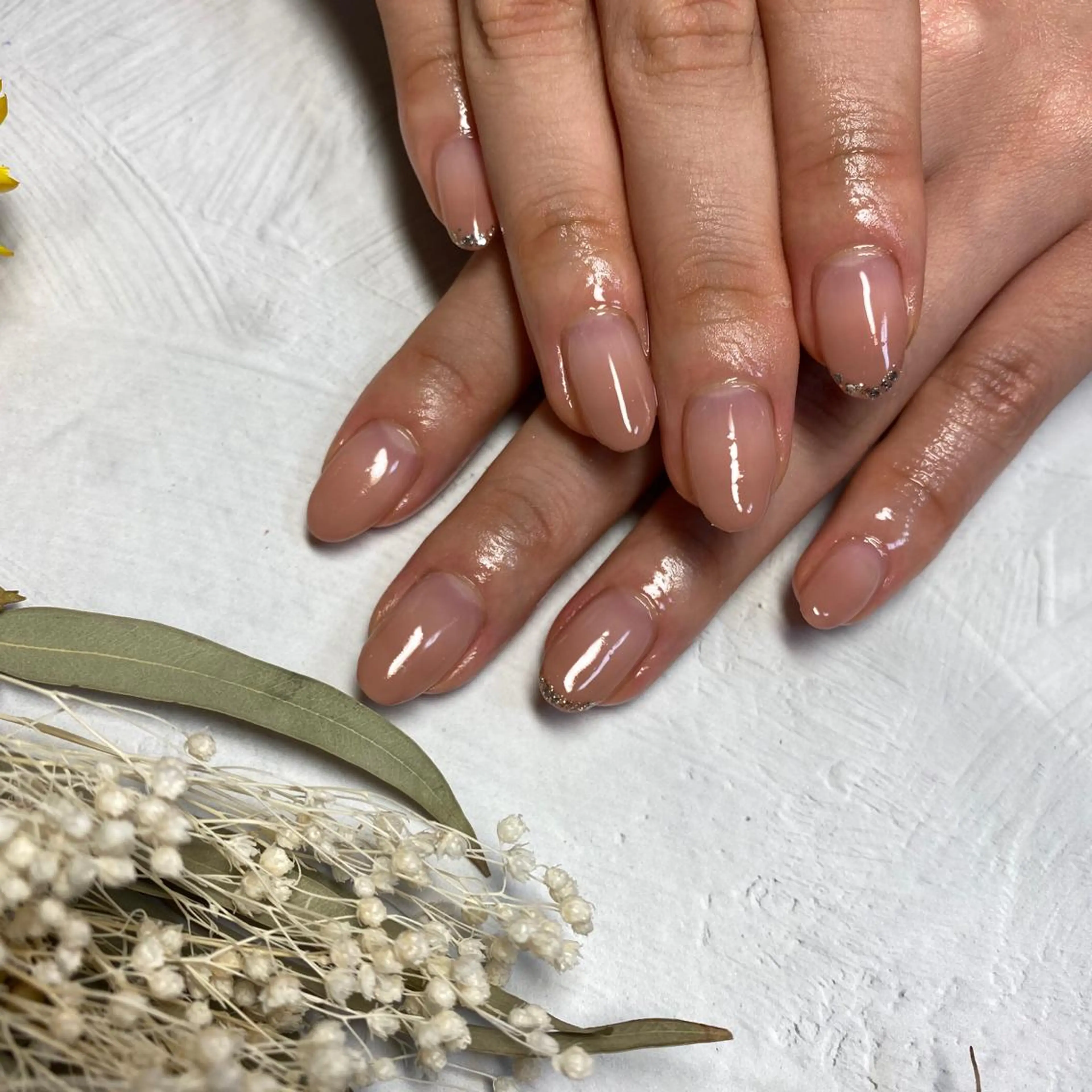 💅カラーグラデーション【オフなしの方はこちら】甘皮ケア無料✨の写真