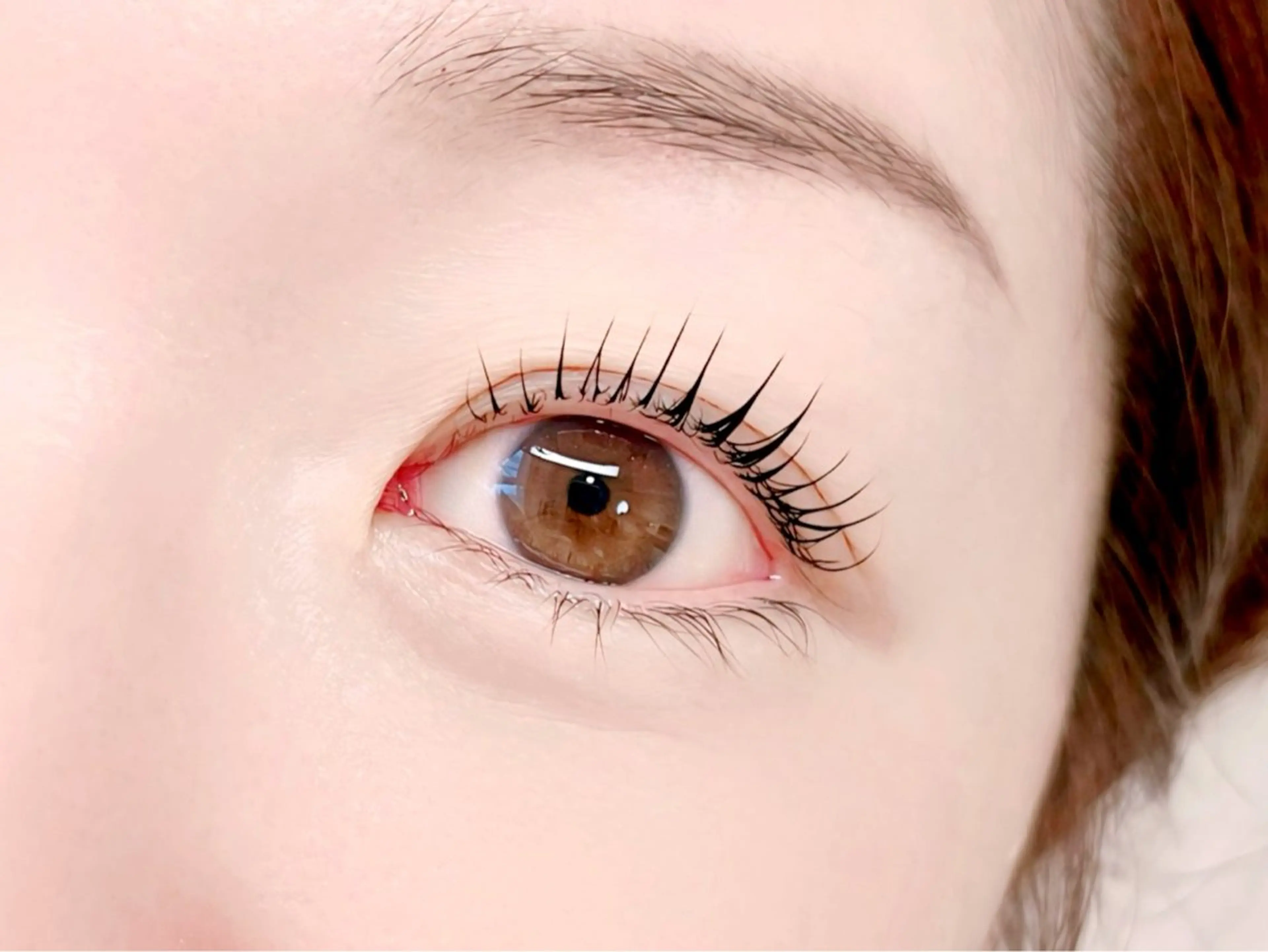 【24時間いつでもぱっちり目元♡】シャンプー🫧‪トリートメント付きラッシュリフト🌼まつげパーマの写真