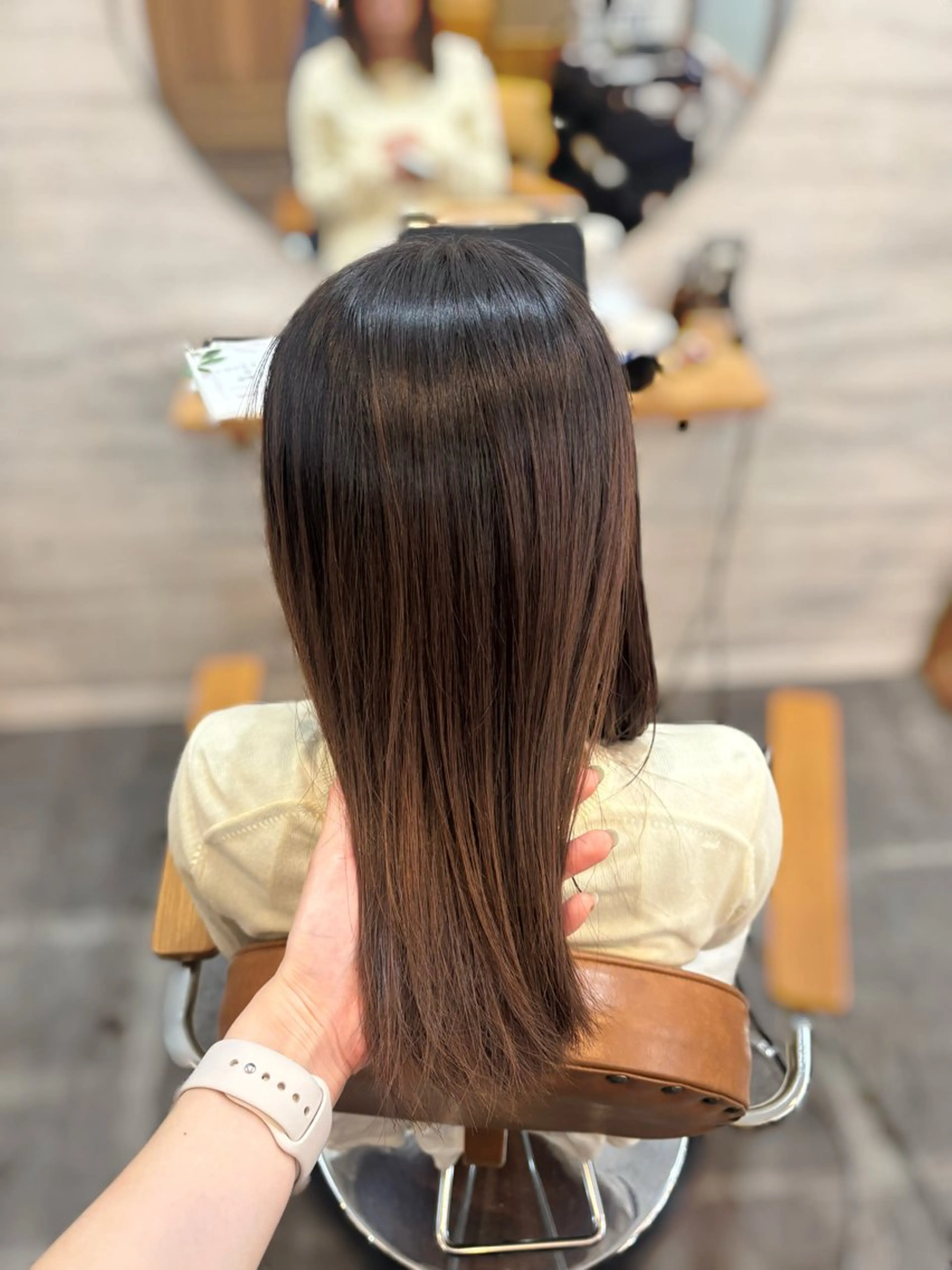 カット＋縮毛矯正の写真