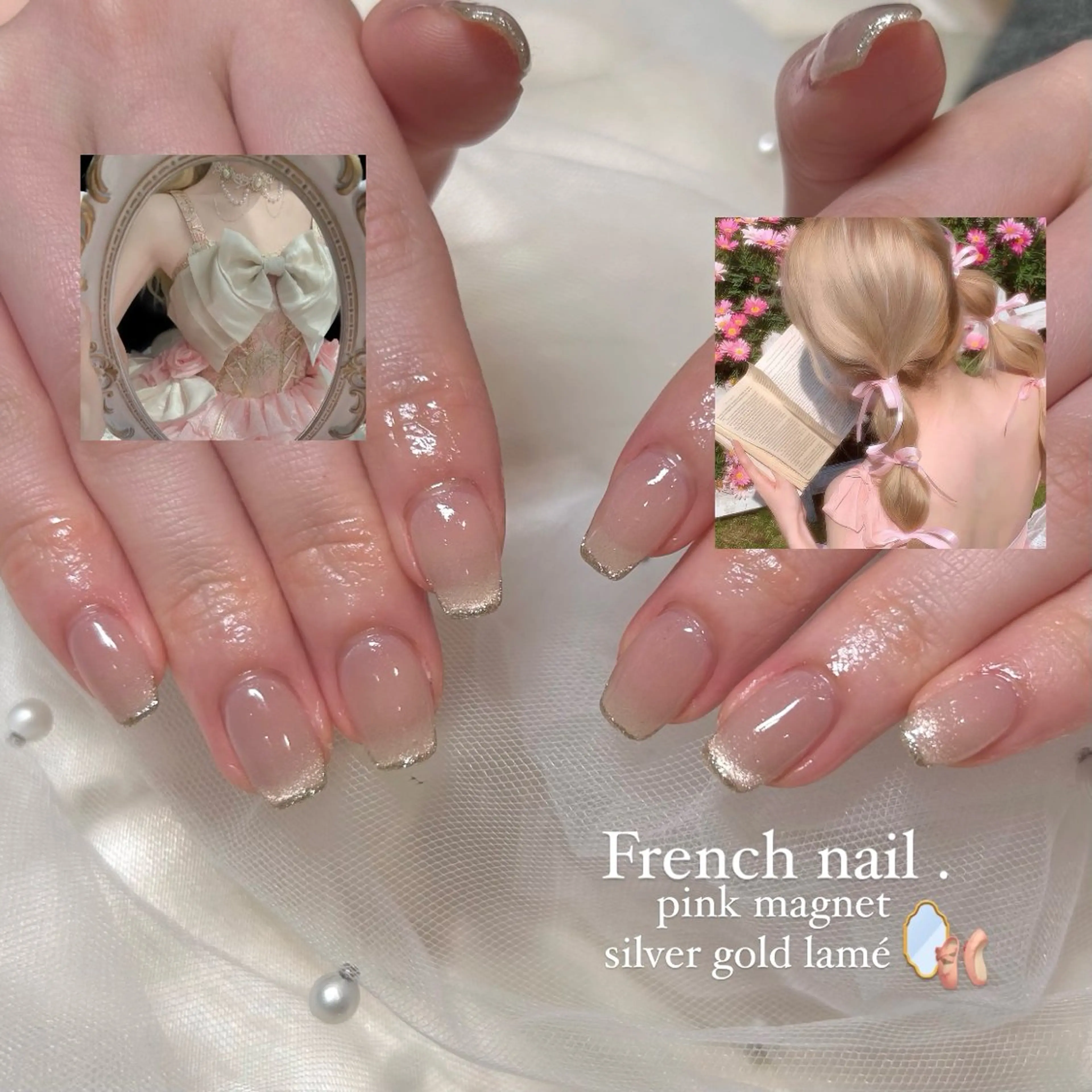 ネイル 長瀬 瑠霞のネイルデザイン