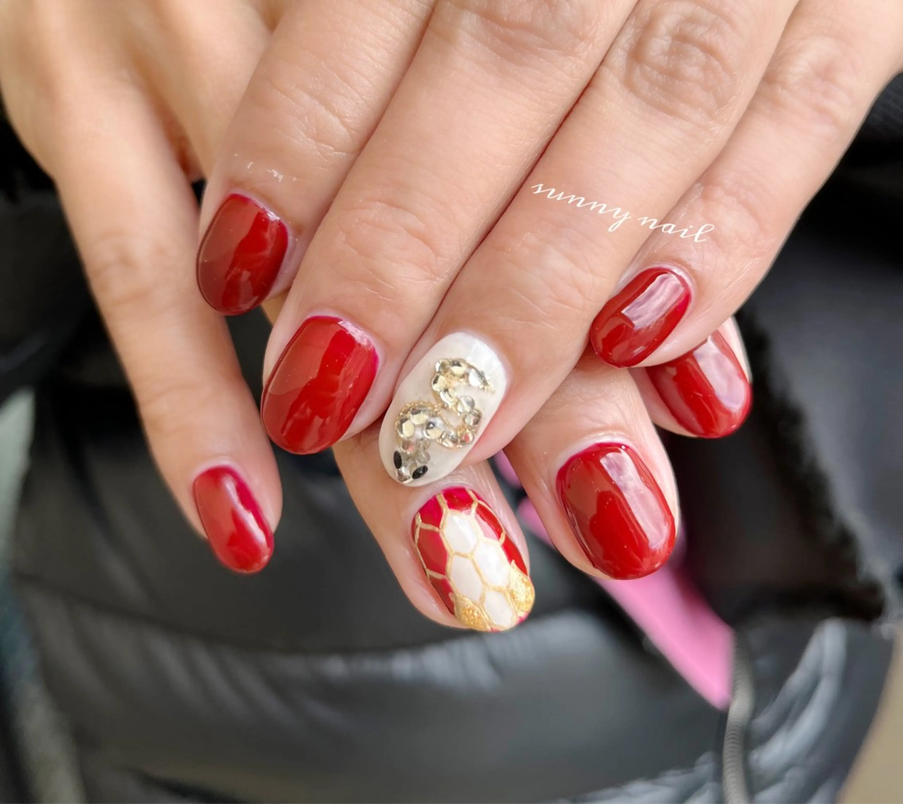 ネイル ボルドー sunny nailのネイルデザイン