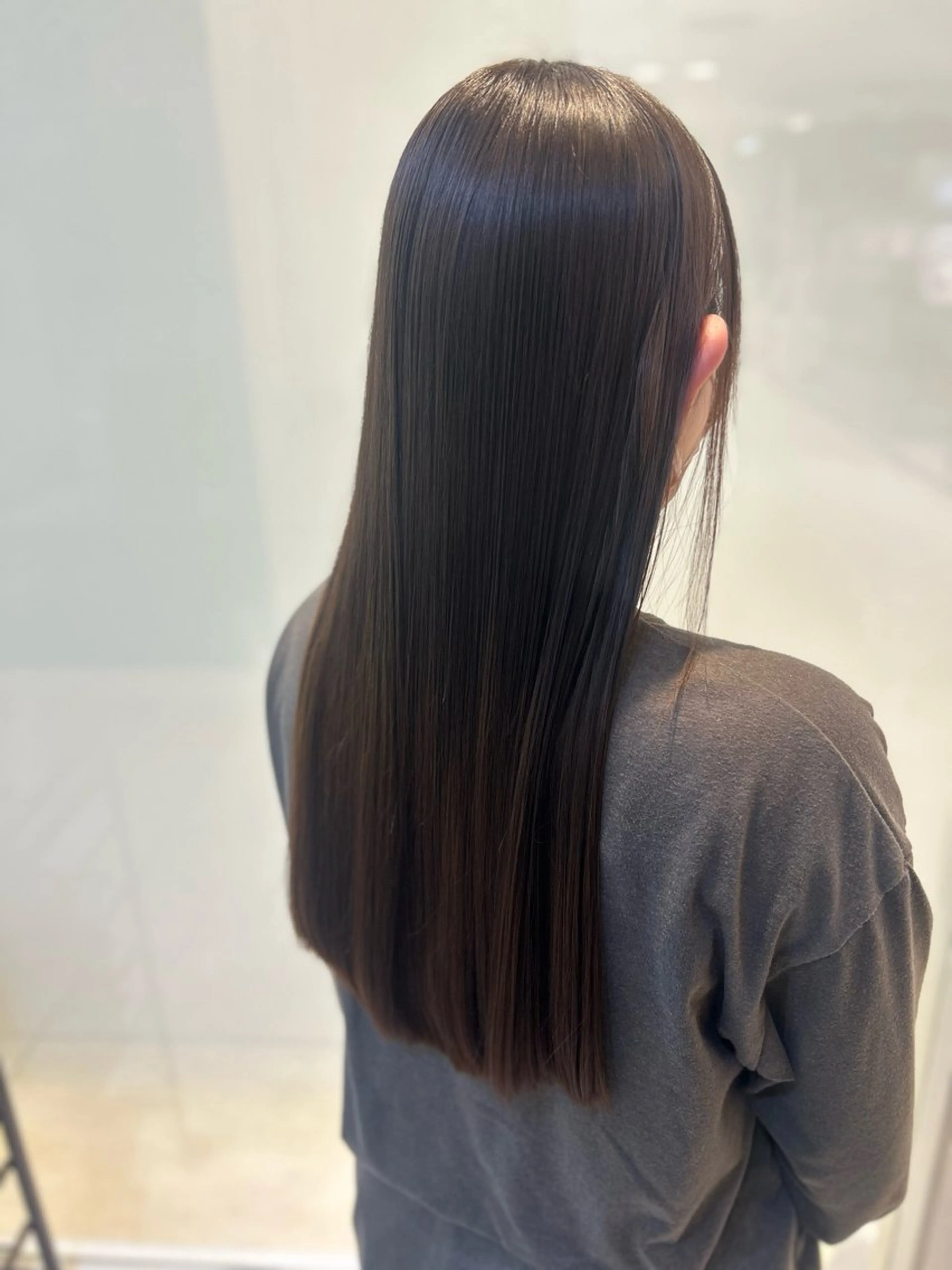 ロング パーマ 縮毛矯正/髪質改善/ 艶髪ササキナツミのヘアスタイル